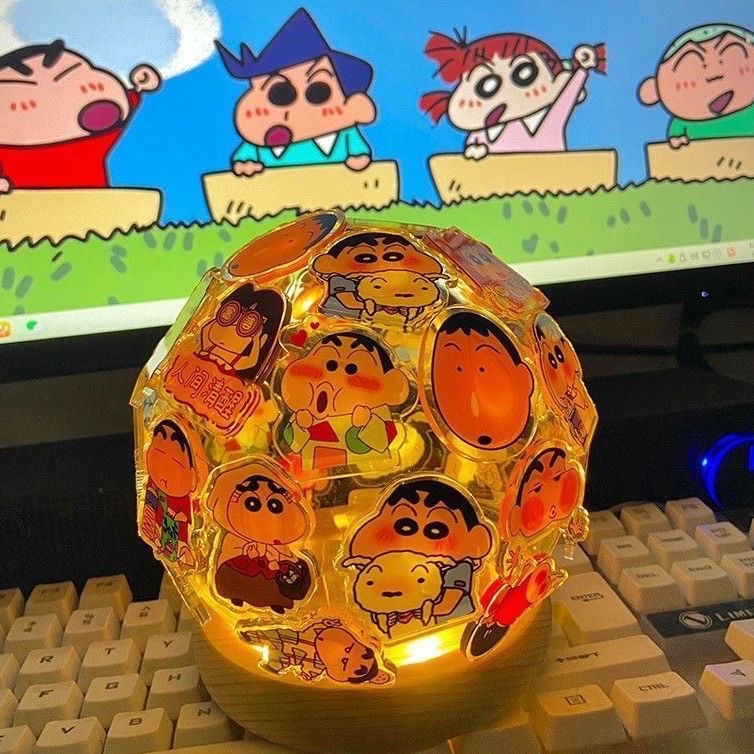 蠟筆小新圓球小夜燈