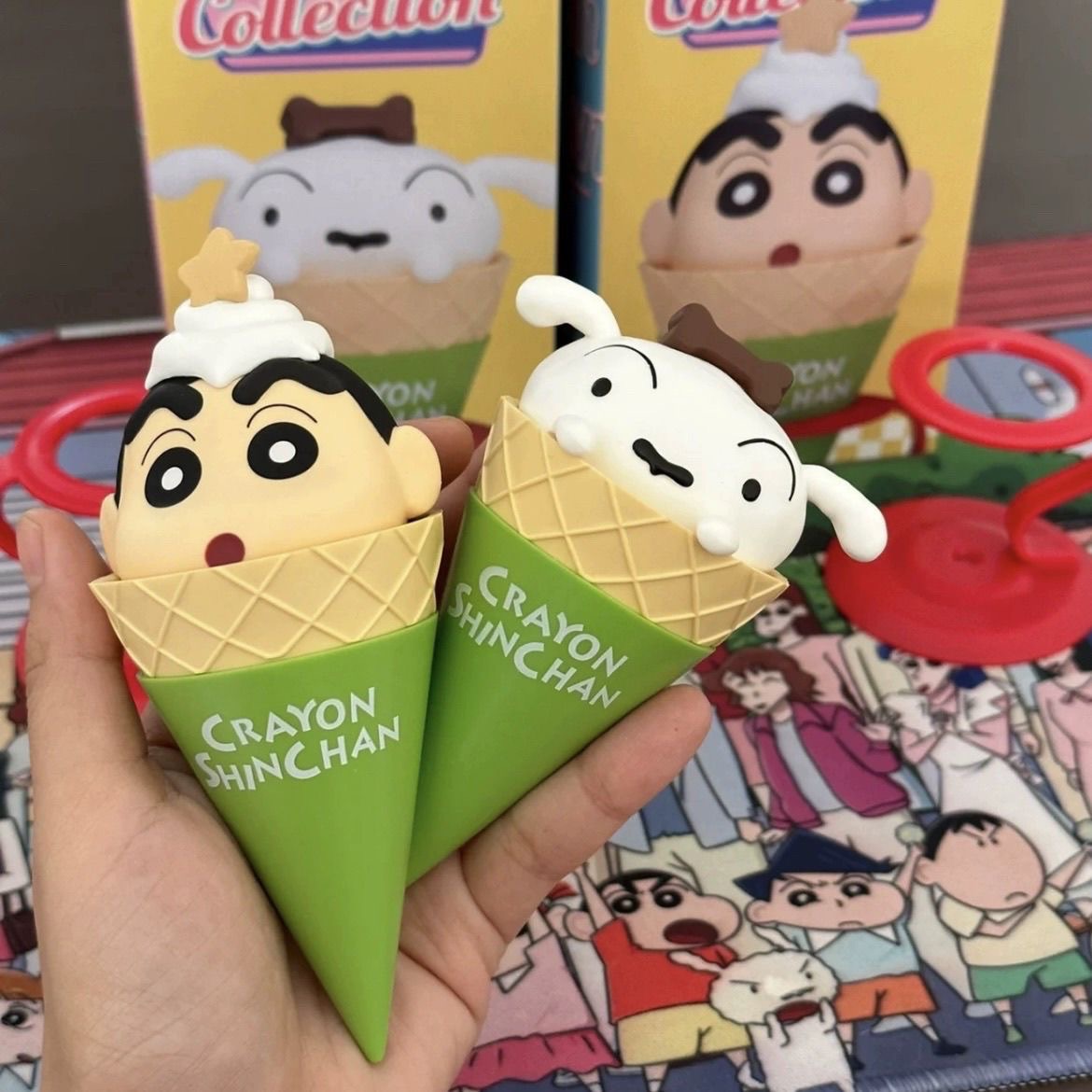 小新變成冰淇淋啦