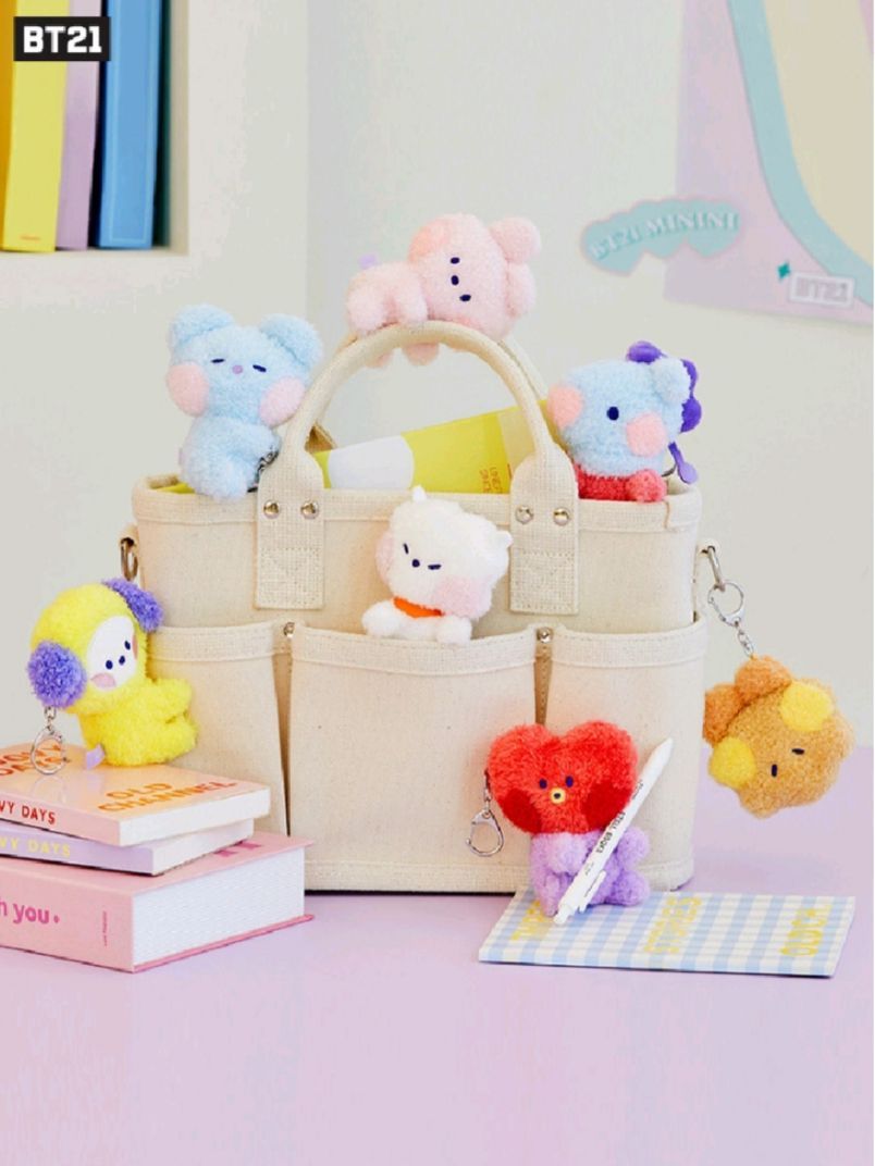 BT21 毛絨吊飾 全新未拆-現貨