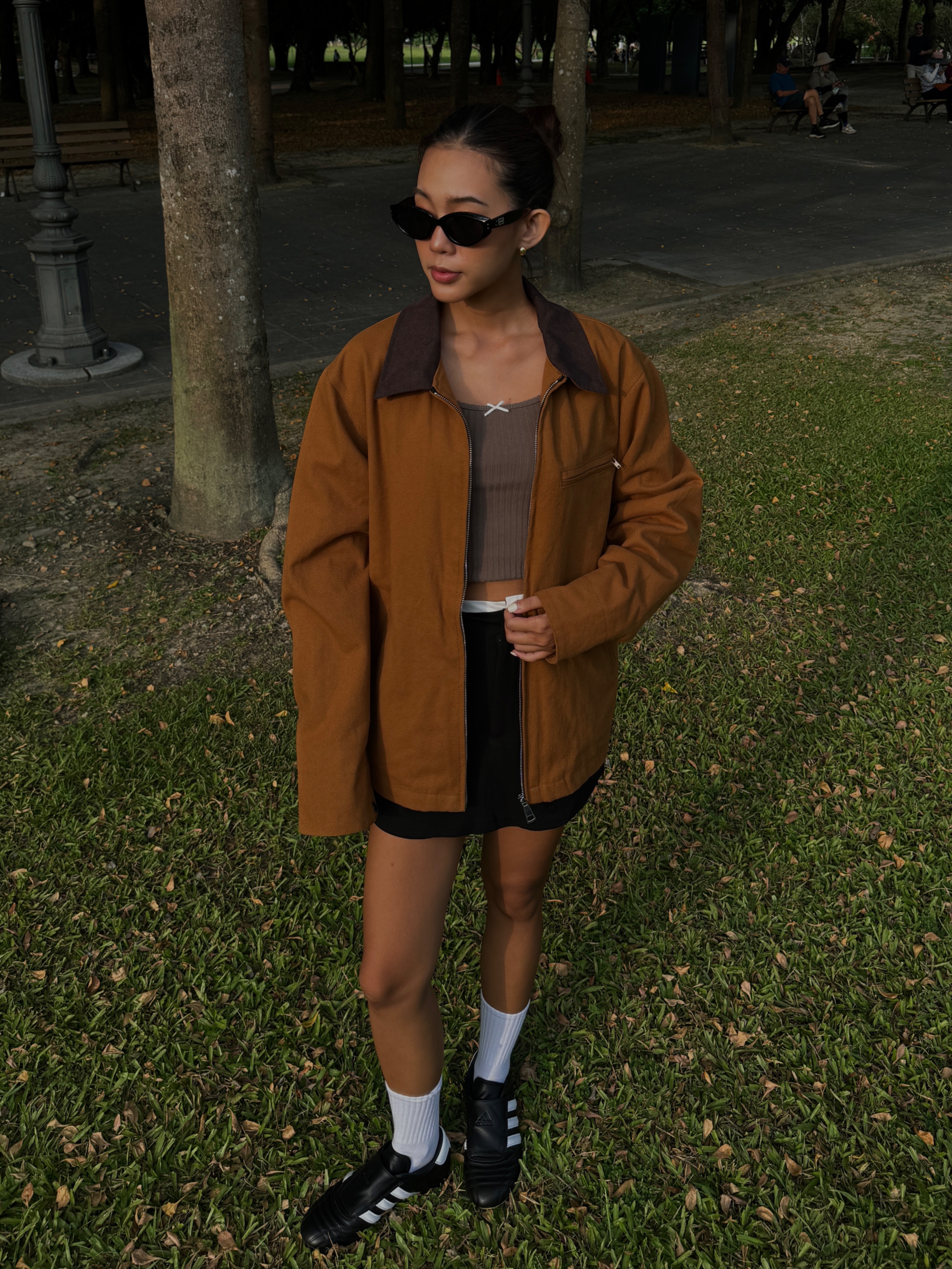 今年秋冬必備的卡其夾克🧥🐻