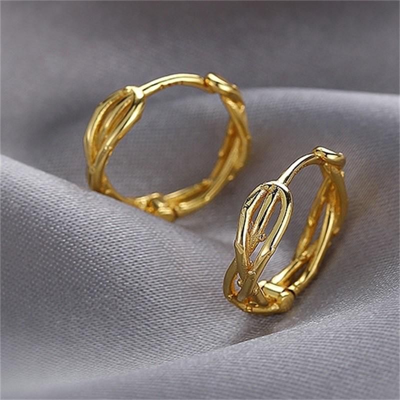 S925銀針冷淡風荊棘耳扣耳環【預購】