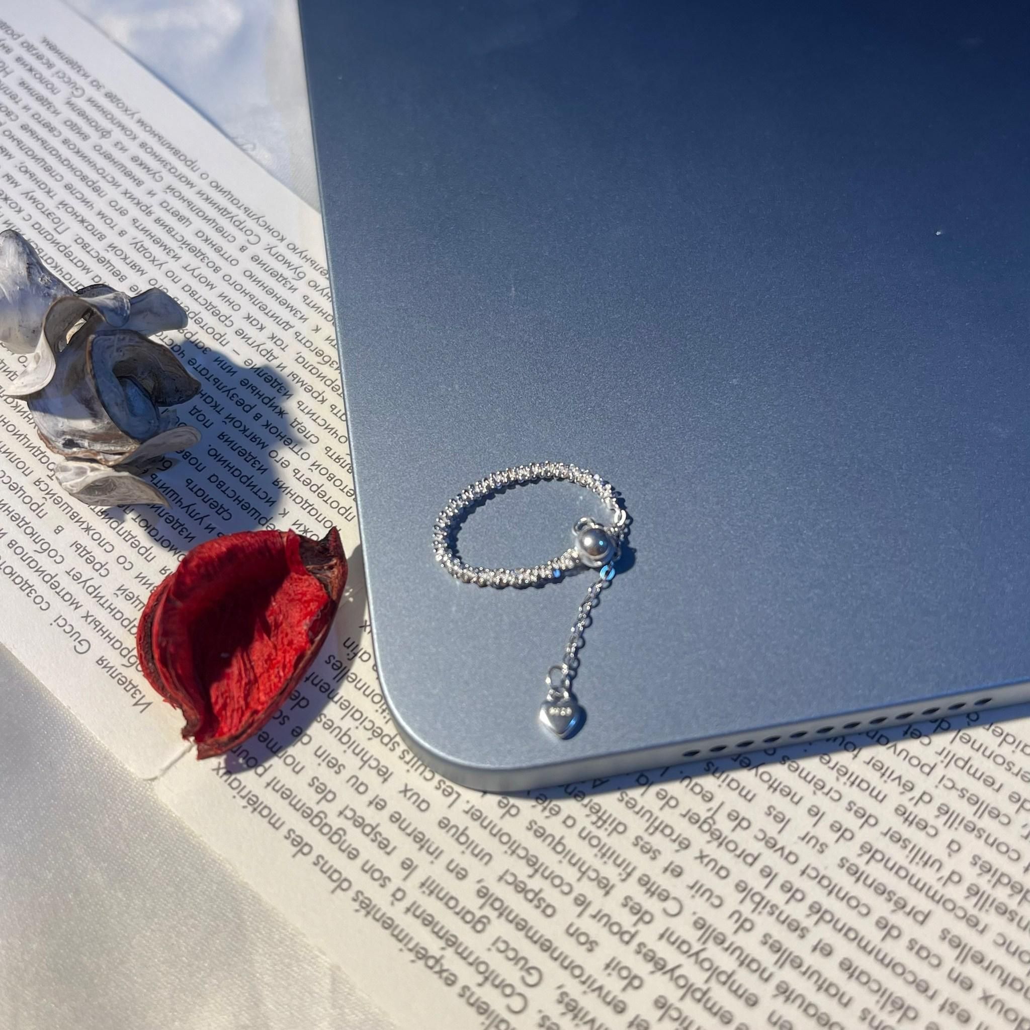 S925純銀抽拉滿天星指環戒指【預購】