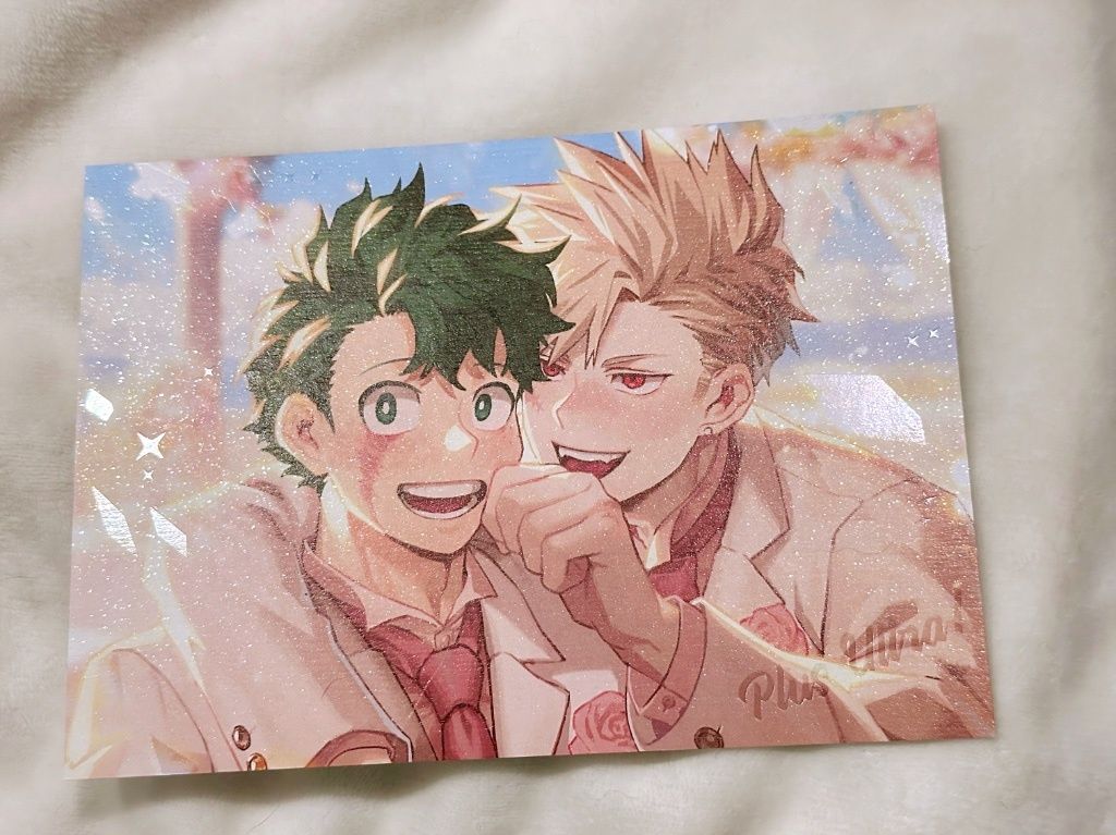 [MHA]出勝結婚套組（彩虹明信片+票根貼紙）