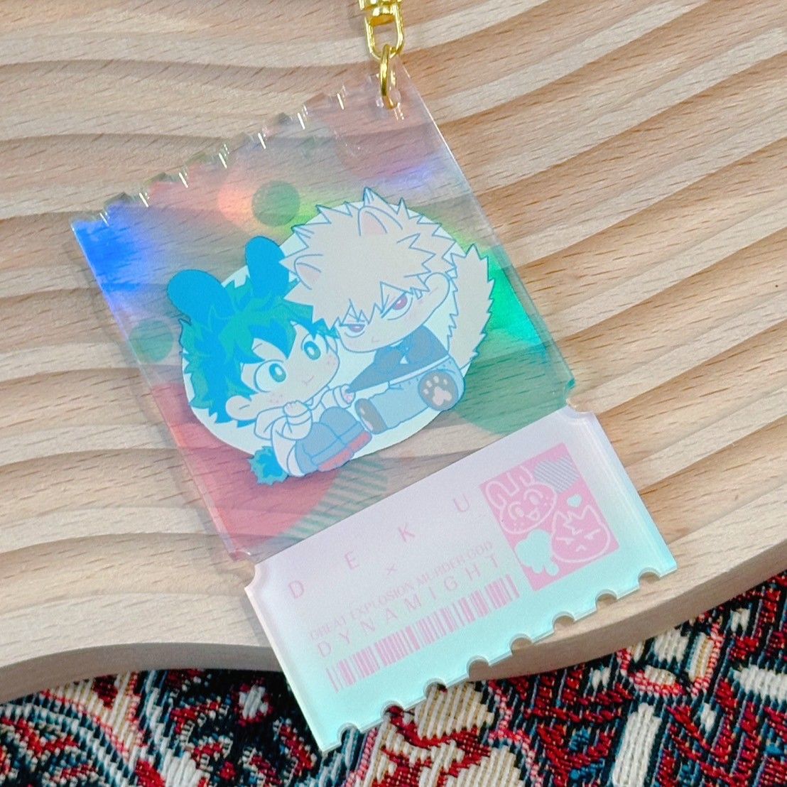 [MHA]彩虹膜兔貓票根（新版）