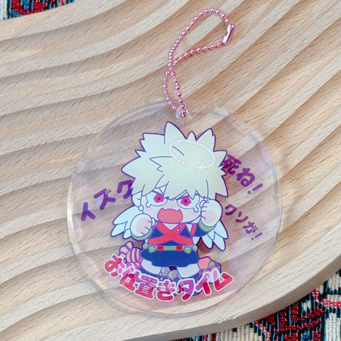 [MHA]萬聖節吊飾-死神デクさんと爆殺天使（新煙霧版）