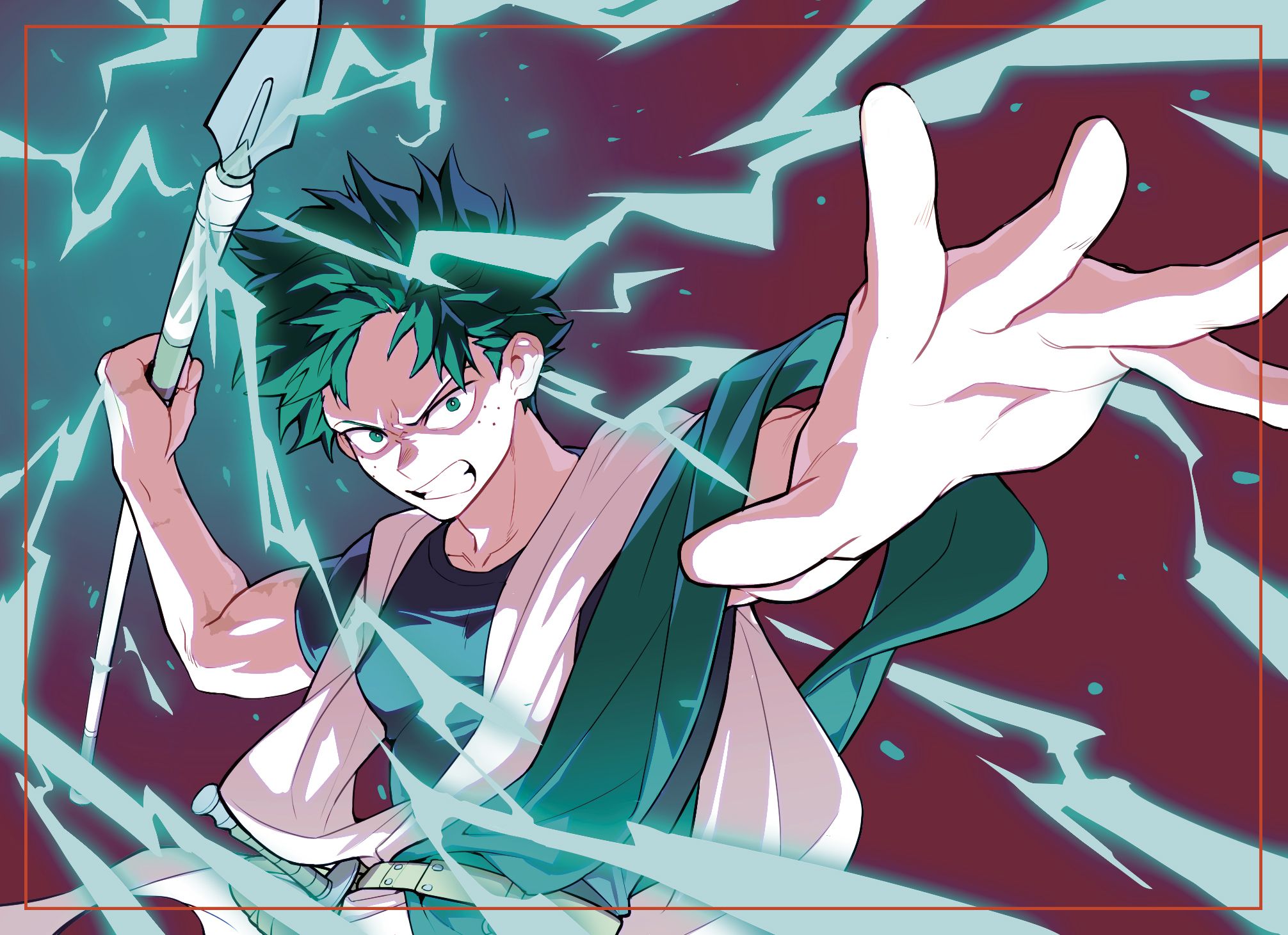 [MHA]新十傑 出久 雙燙明信片