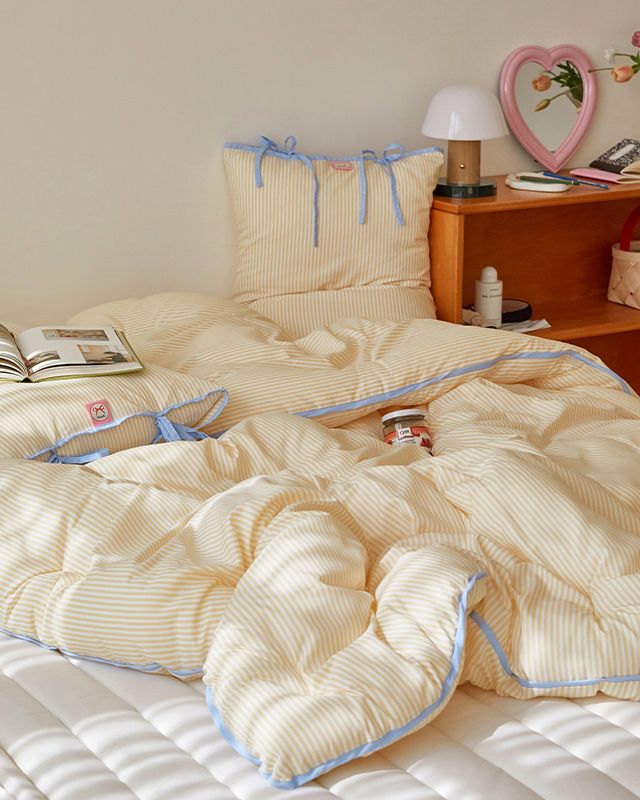 厚款四季被 - 蝴蝶結蛋糕系列 無塵 超細纖維 5色