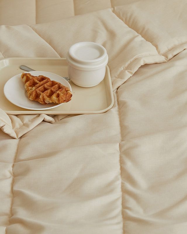 薄被系列 - 素色無印風款 無塵 聚酯纖維