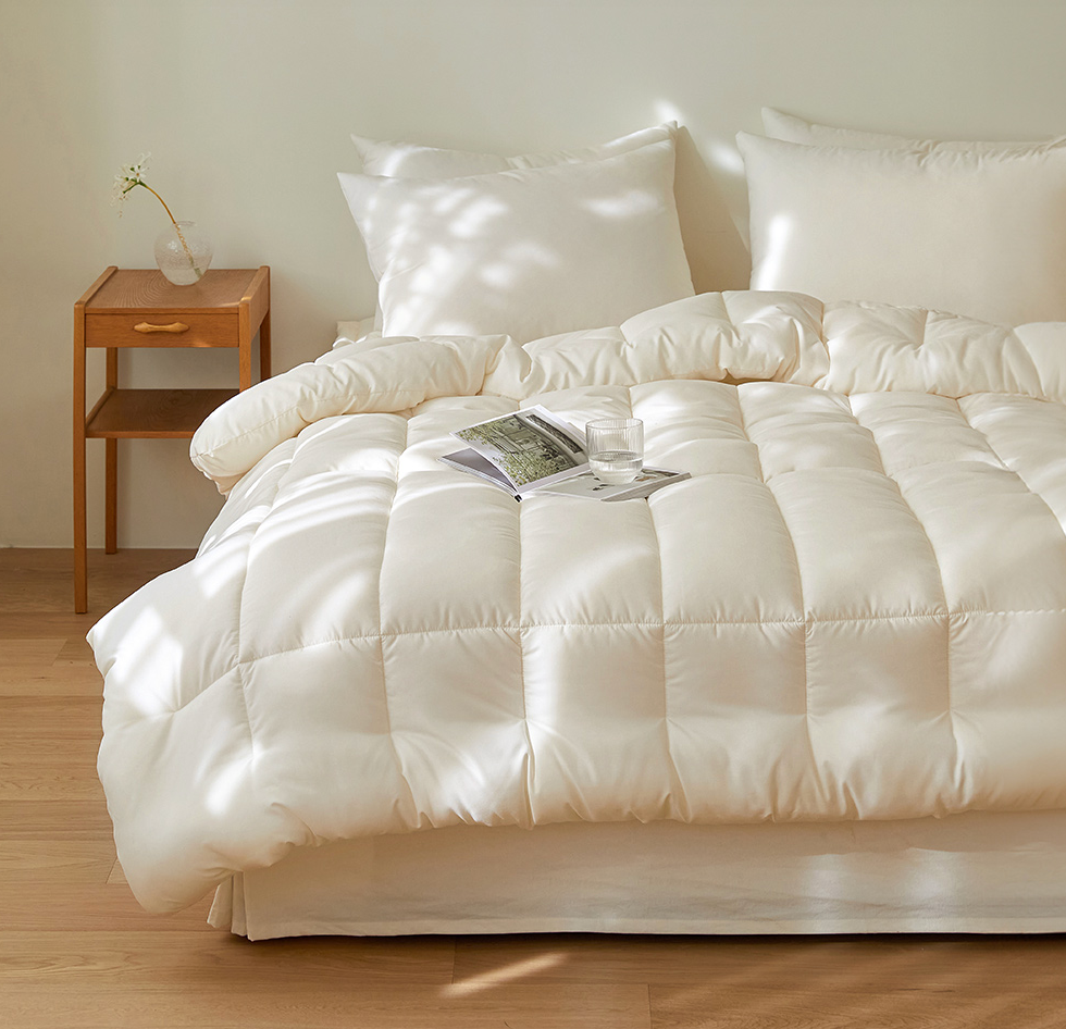 厚款四季被 - 素色無印風系列 無塵 聚酯纖維 （16色）Part1