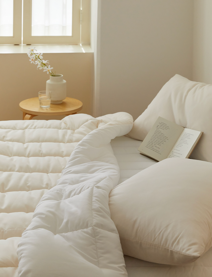 厚款四季被 - 素色無印風系列 無塵 聚酯纖維 （16色）Part2