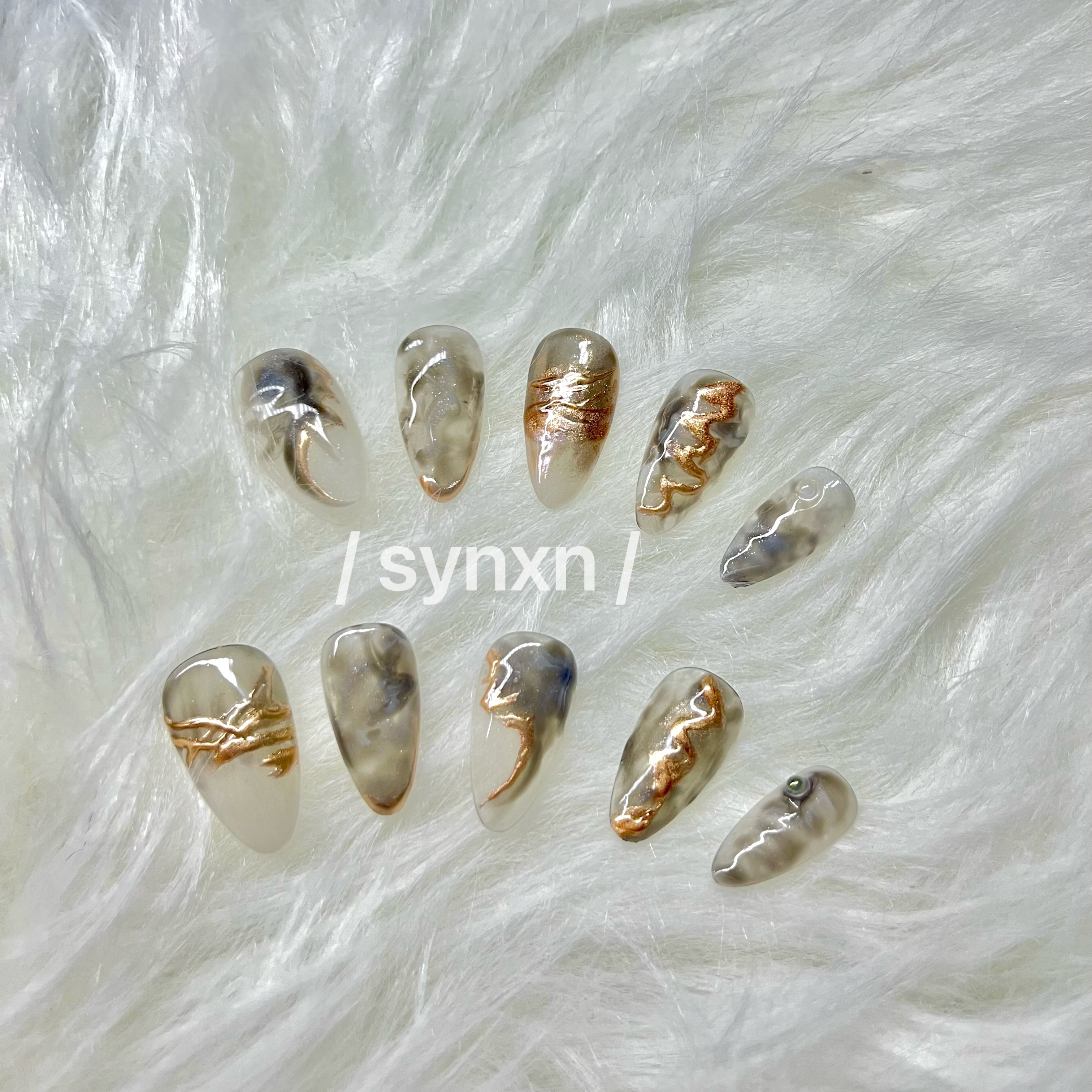 🤍暈霧渲染-米漾穿戴甲