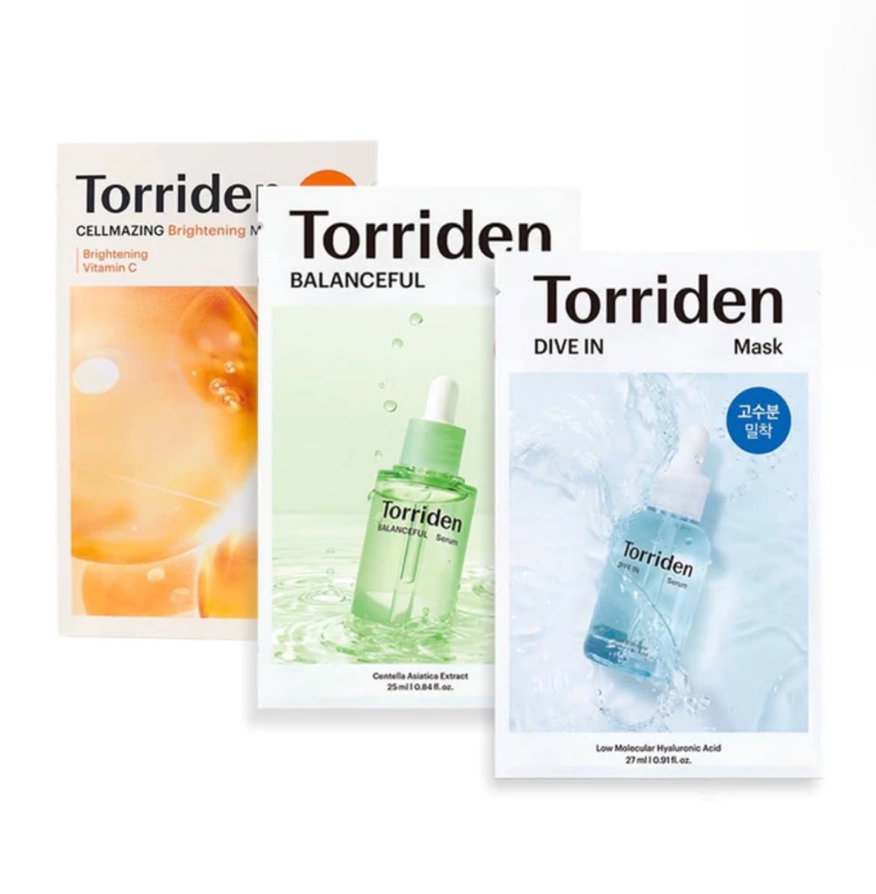 韓國熱銷🔥Torriden DIVE-IN玻尿酸面膜 積雪草舒緩面膜 維他命C提亮面膜 面膜敷臉 亮膚