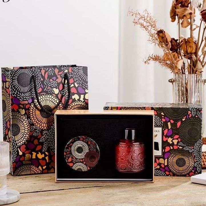 星夜無痕浮雕星空杯 香氛蠟燭禮盒 24H出貨