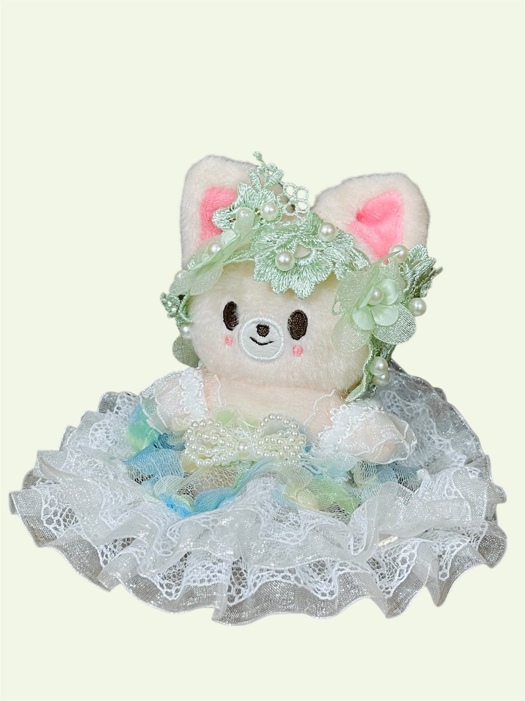 珍珠蝴蝶結紗紗小禮服