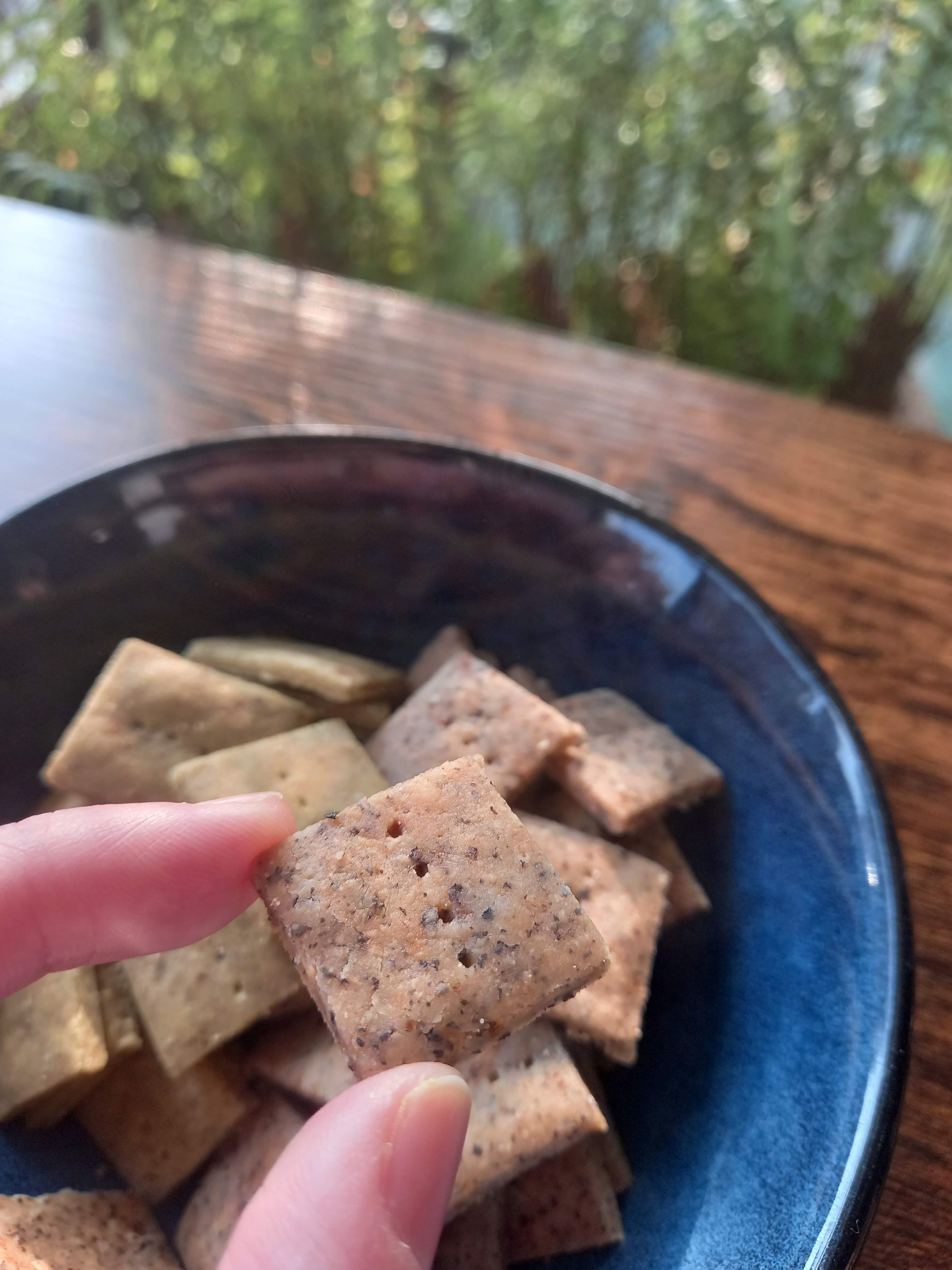 〖鹹〗柚花綠茶  鹹餅（純素無麩，無大豆、精製糖）