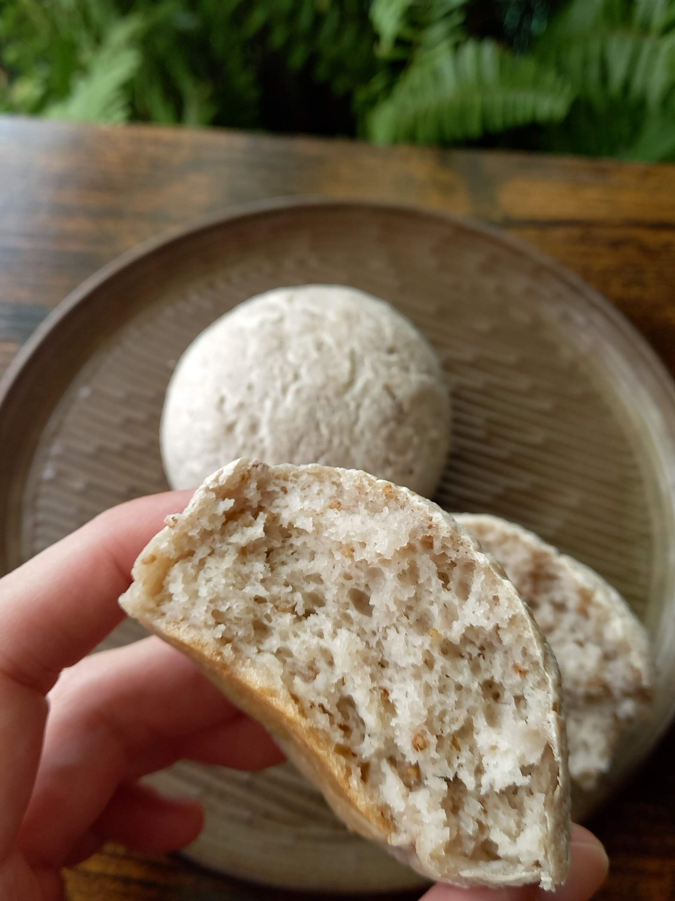 紅藜香蕉  生米小餐包（純素無麩，無大豆，無糖）