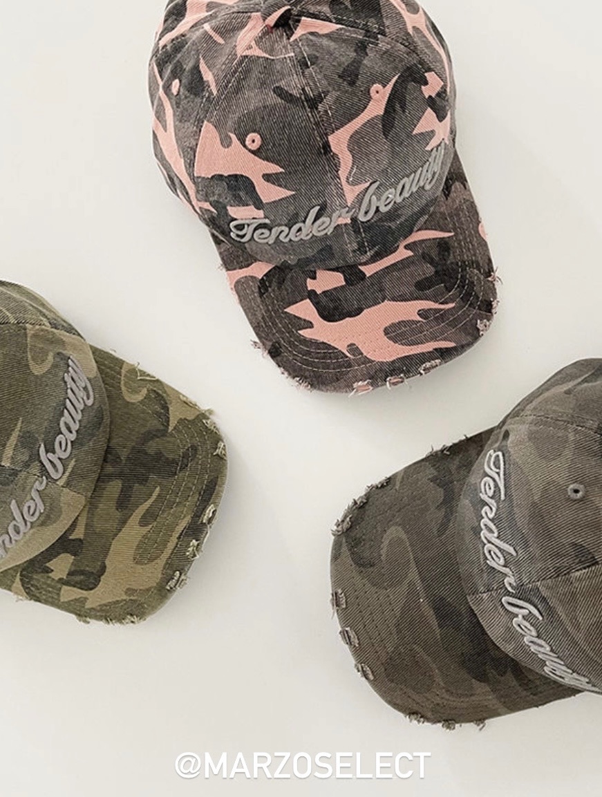 𝗠𝗔𝗥𝗭𝗢 迷彩字母刺繡帽（兩色）