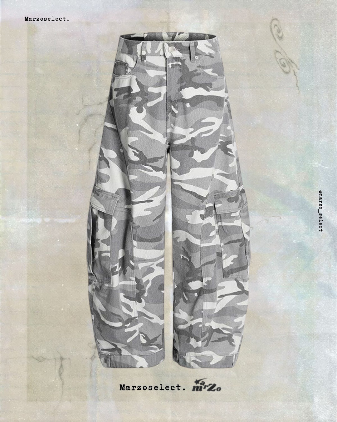 𝗠𝗔𝗥𝗭𝗢 淺色微彎刀迷彩