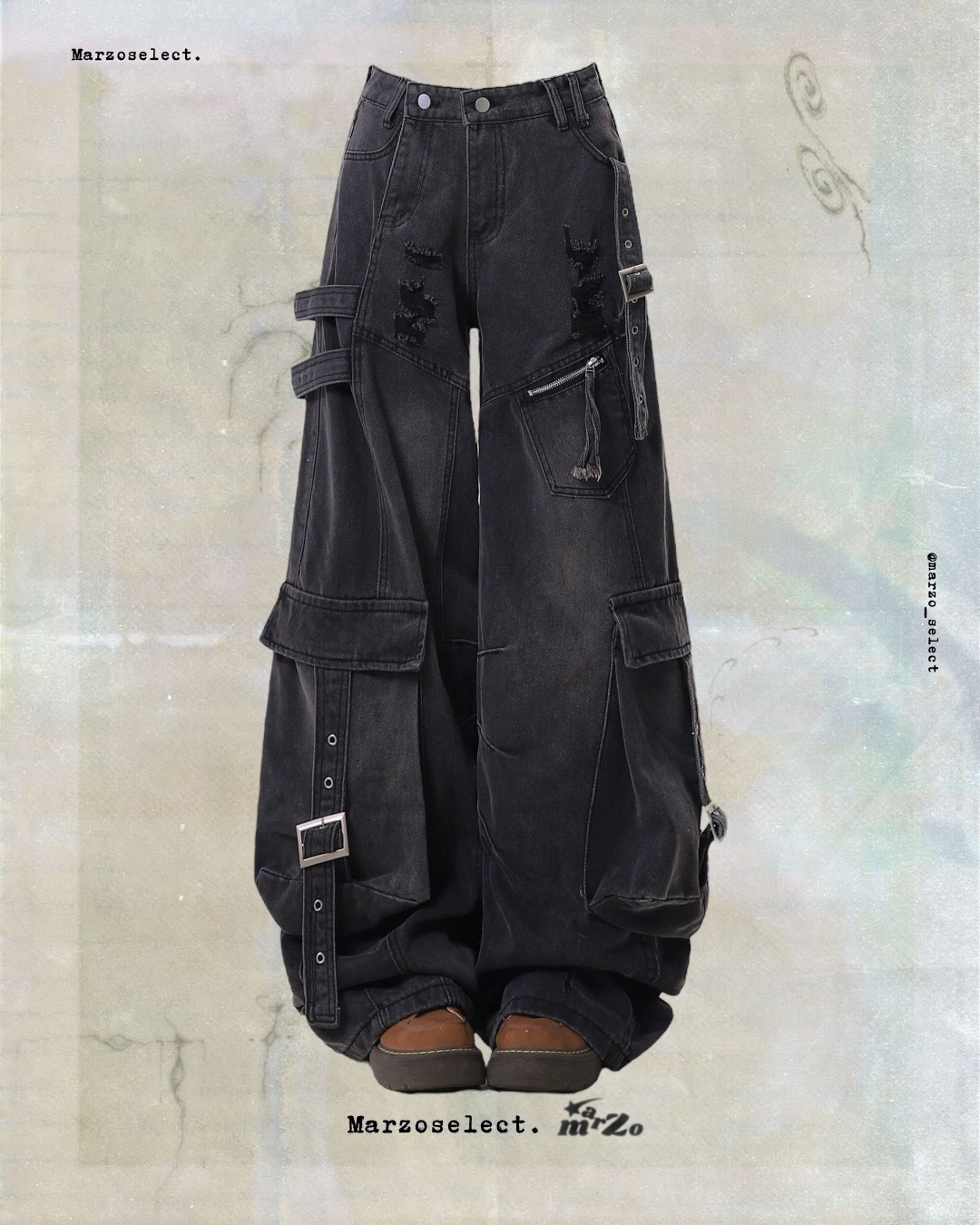 𝗠𝗔𝗥𝗭𝗢 工裝多口袋褲 現貨！
