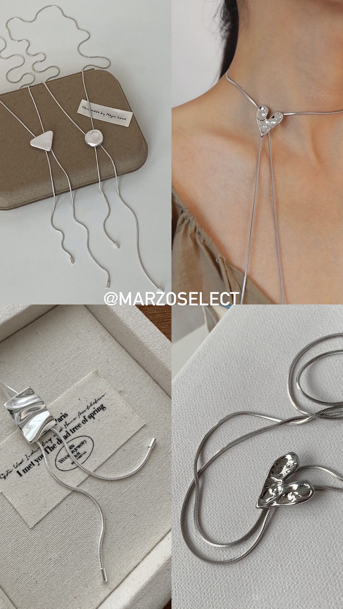 𝗠𝗔𝗥𝗭𝗢 可調節式的項鍊 毛衣穿搭必備❄️