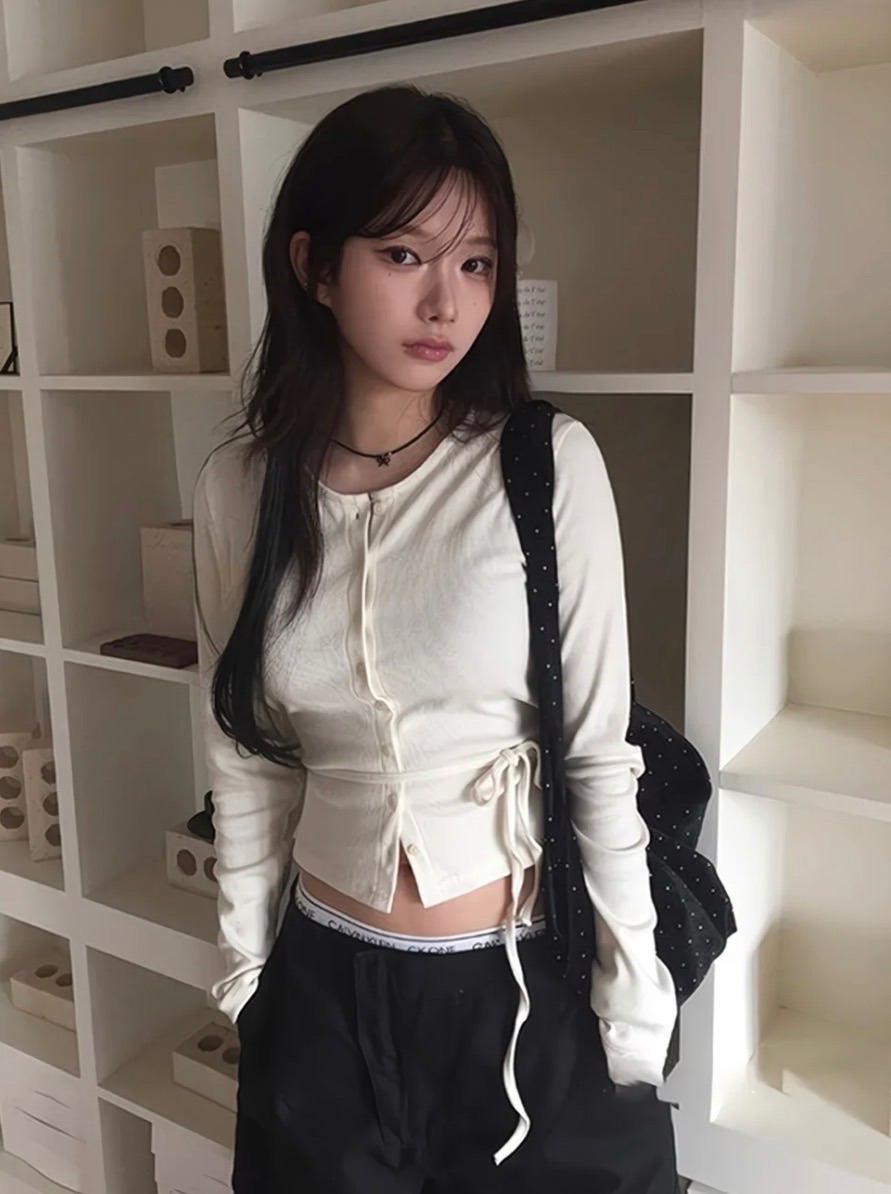 𝗠𝗔𝗥𝗭𝗢「韓女寶藏🪽」純慾系綁帶設計