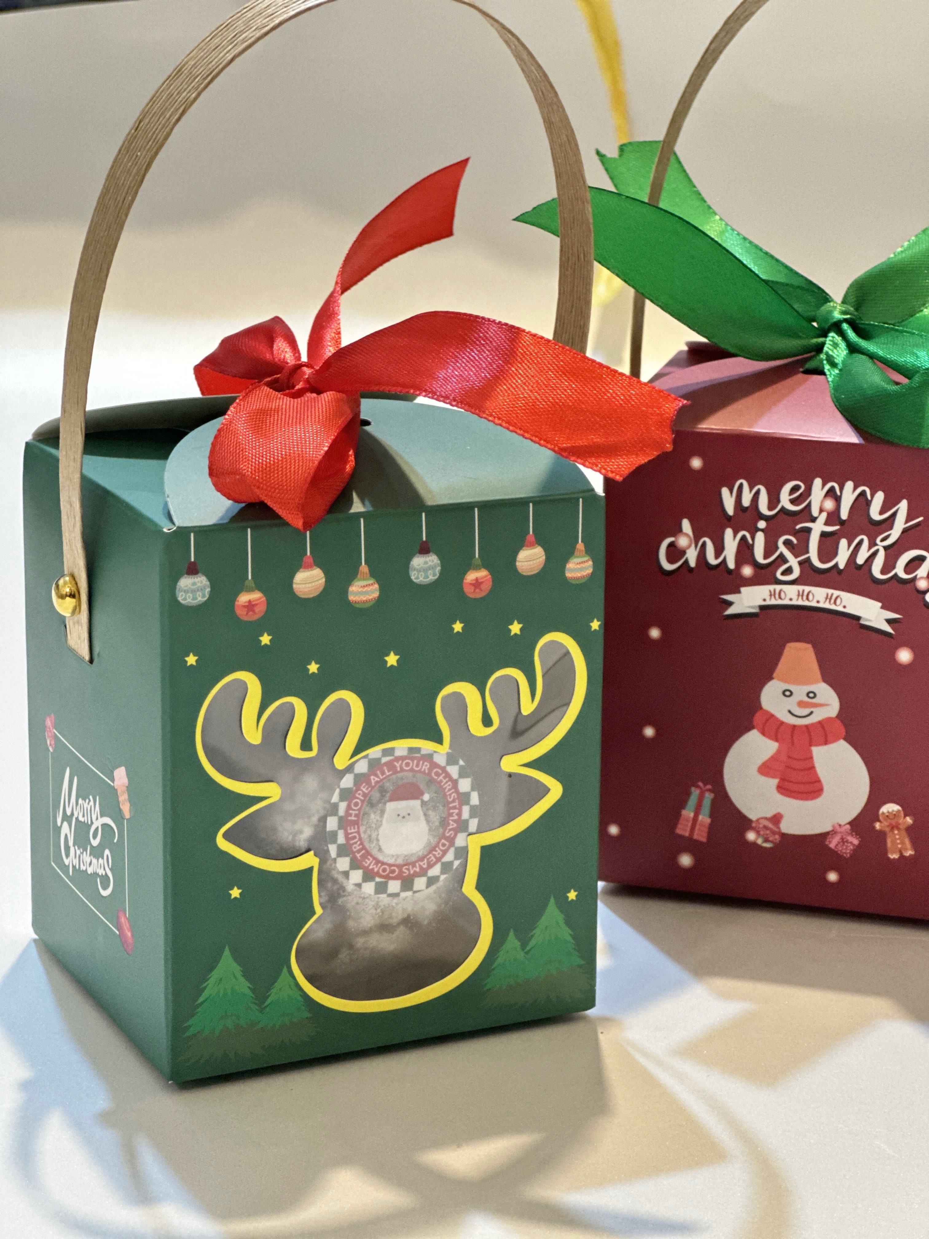 🎄耶誕紅綠手提盒/2色隨機出🎄