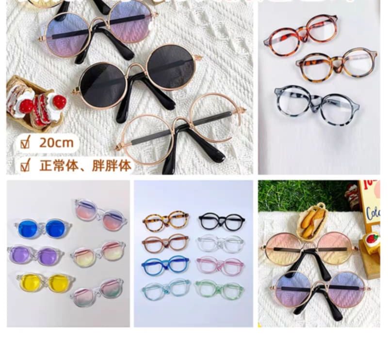 編號 : 44 娃用眼鏡（20cm娃用）