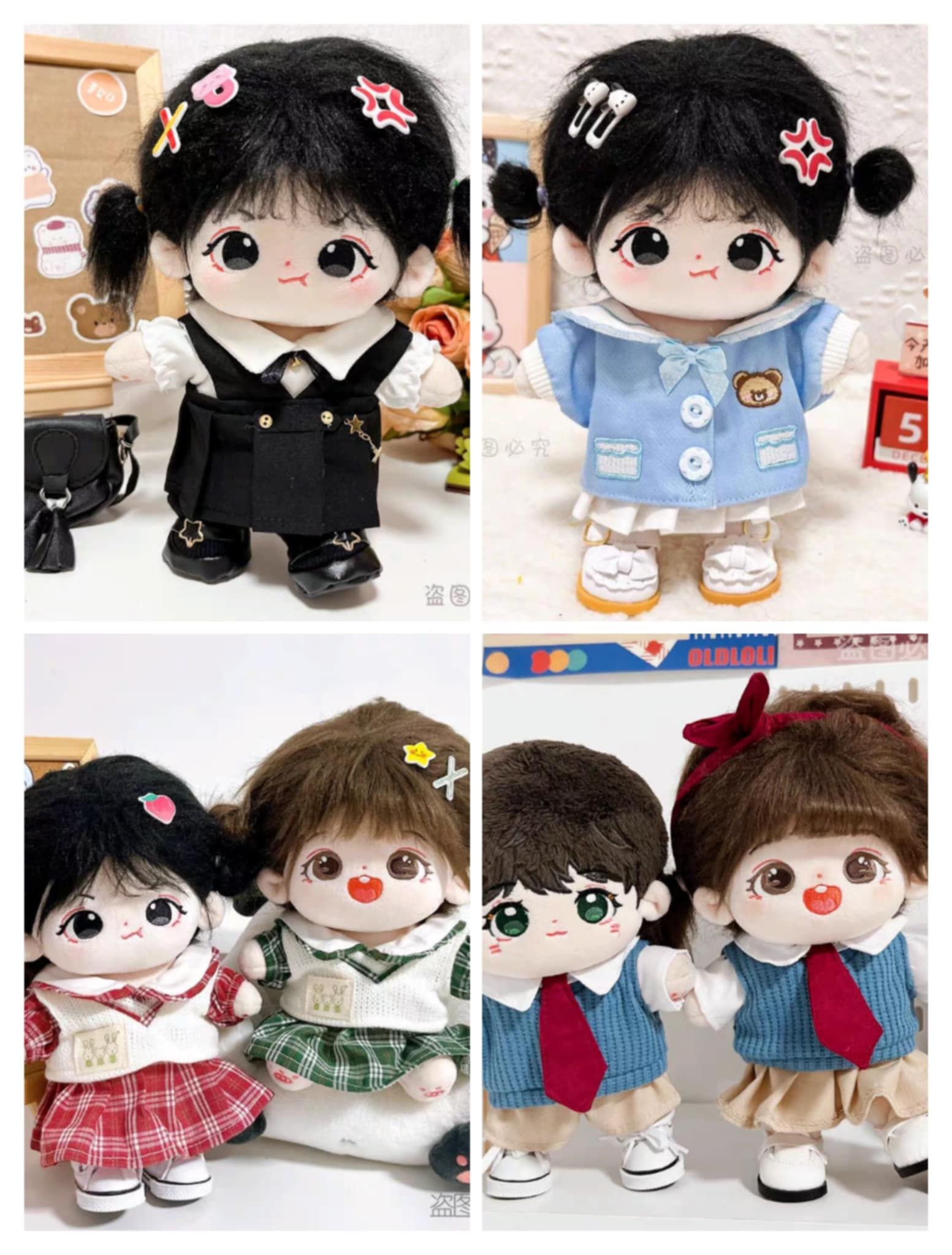 編號 : 6 娃衣（20cm娃用）