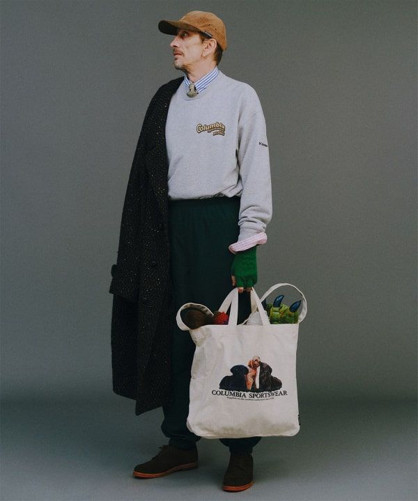 Columbia Beams 別注 BUSH BRUSH SLOPE CREWNECK SWEAT