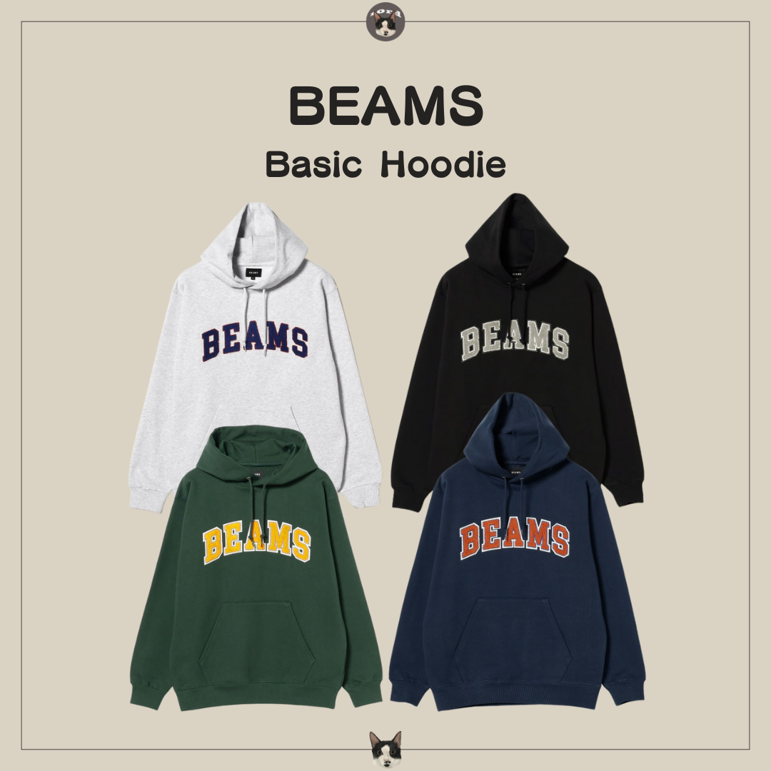 BEAMS Basic Hoodie