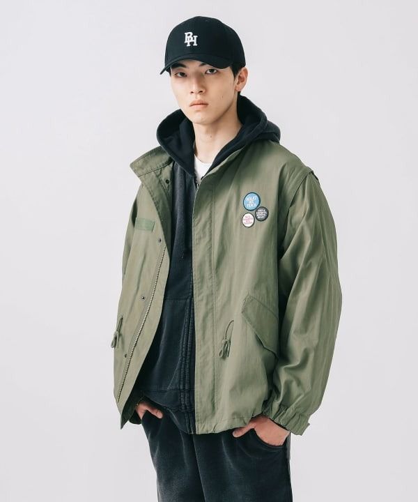 BEAMS HEART 2WAY Short Mod Coat