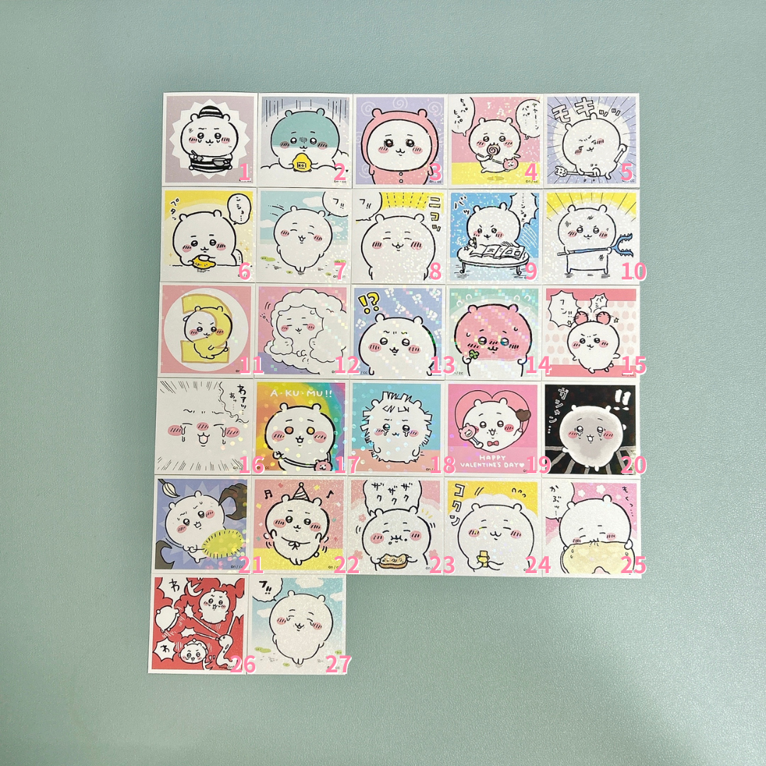 方形貼紙1-27（吉伊款）