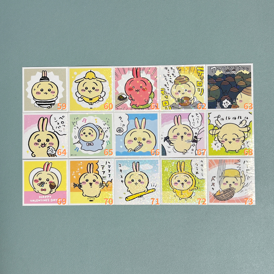 方形貼紙59-73（烏薩奇款）