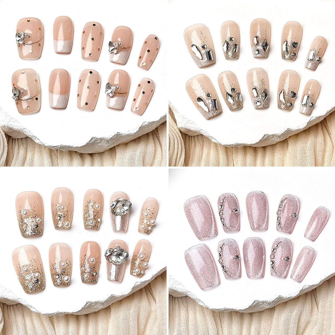 【D系列 2】◆ 艾甯 手工穿戴甲 ◆ D0010-2213