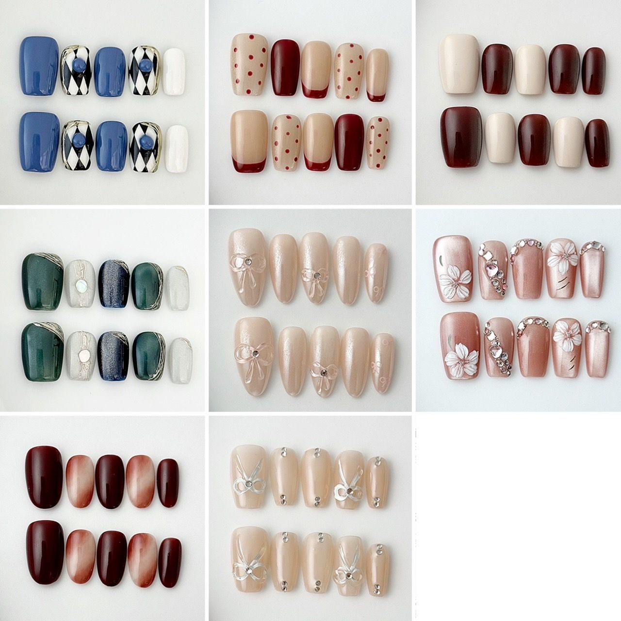 【C系列 1】◆ 艾甯 手工穿戴甲 ◆ CY0188-0206