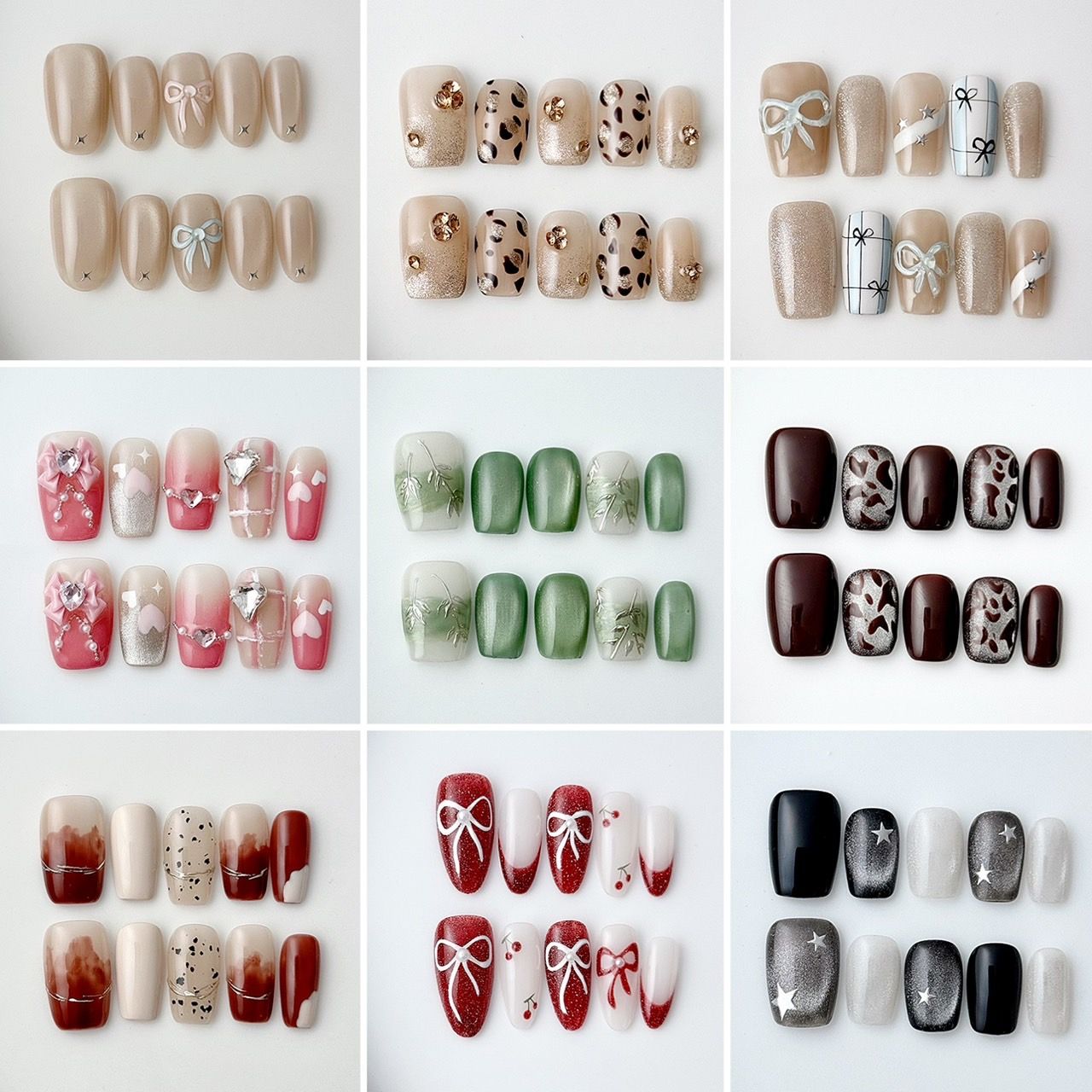 【C系列 2】◆ 艾甯 手工穿戴甲 ◆ CY0156-0185