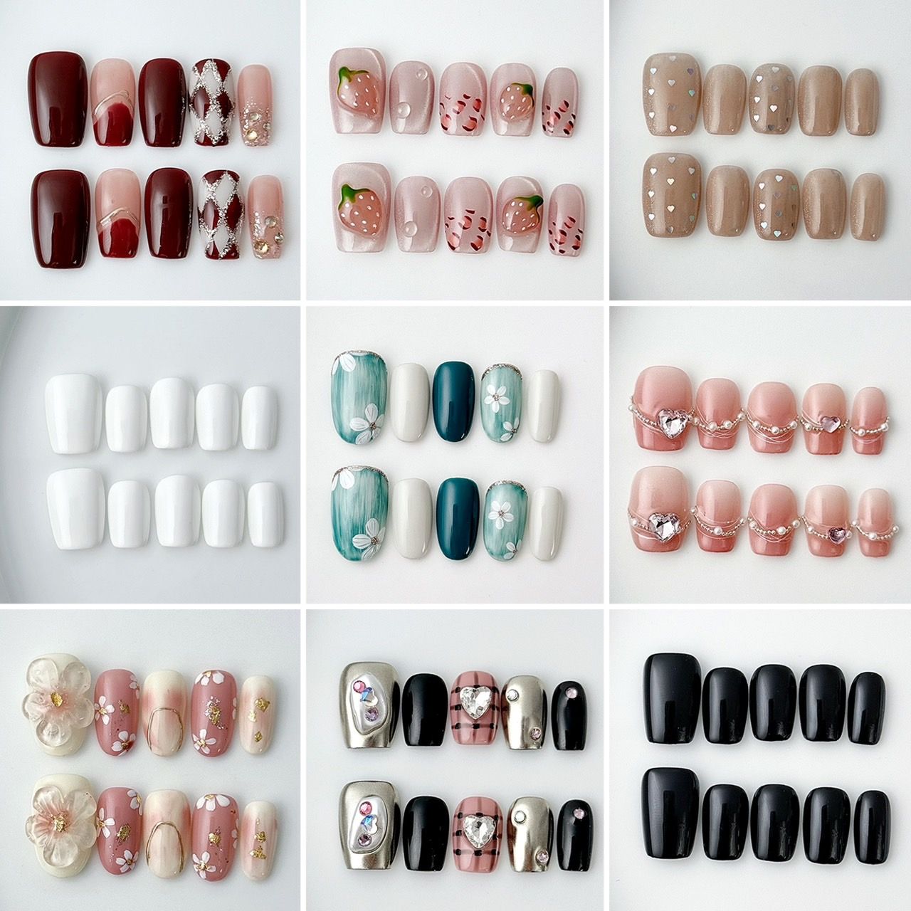 【C系列 3】◆ 艾甯 手工穿戴甲 ◆CY0129-0153