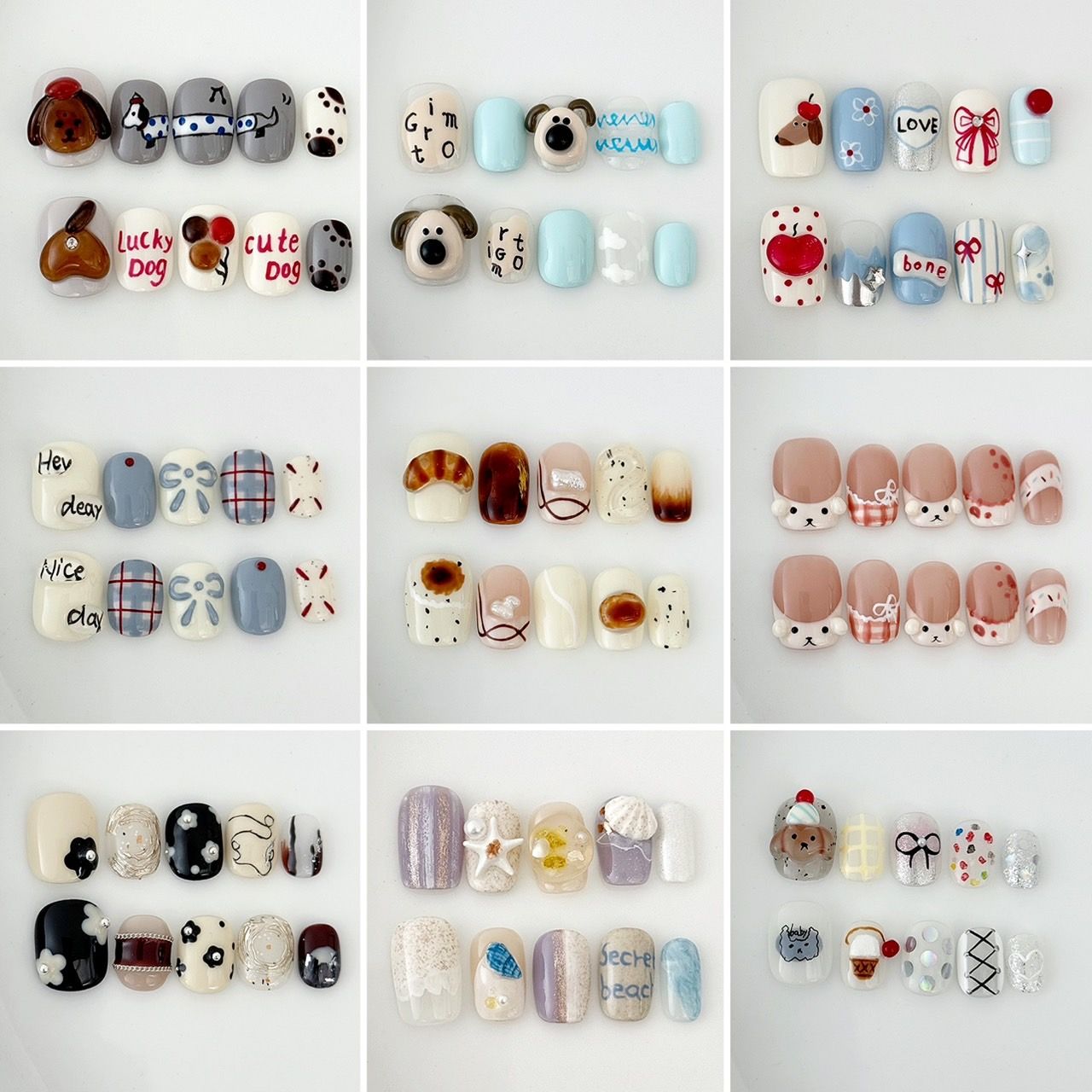 【C系列 17】◆ 艾甯 手工穿戴甲 ◆CE0002-0013