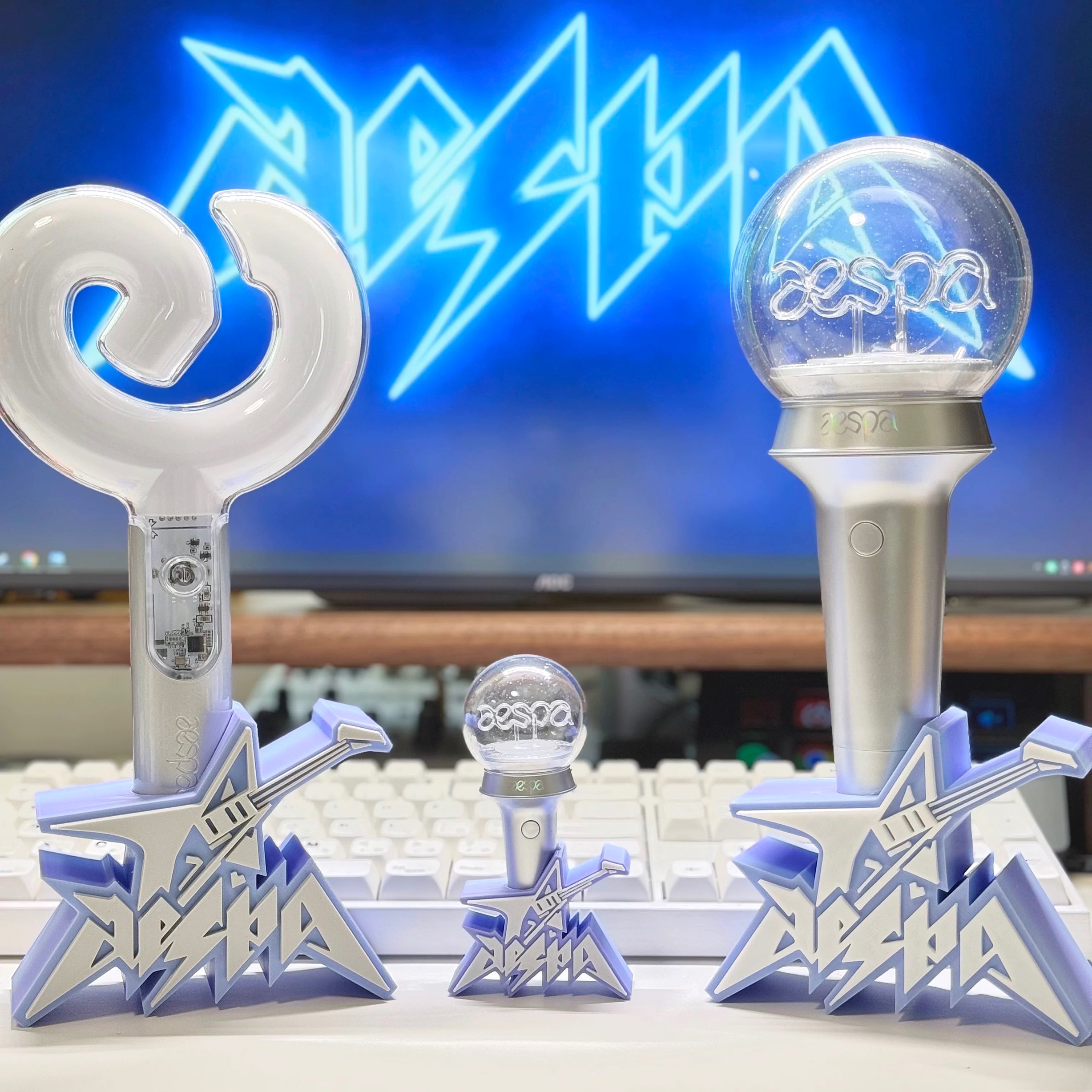 aespa官方手燈底座 預購