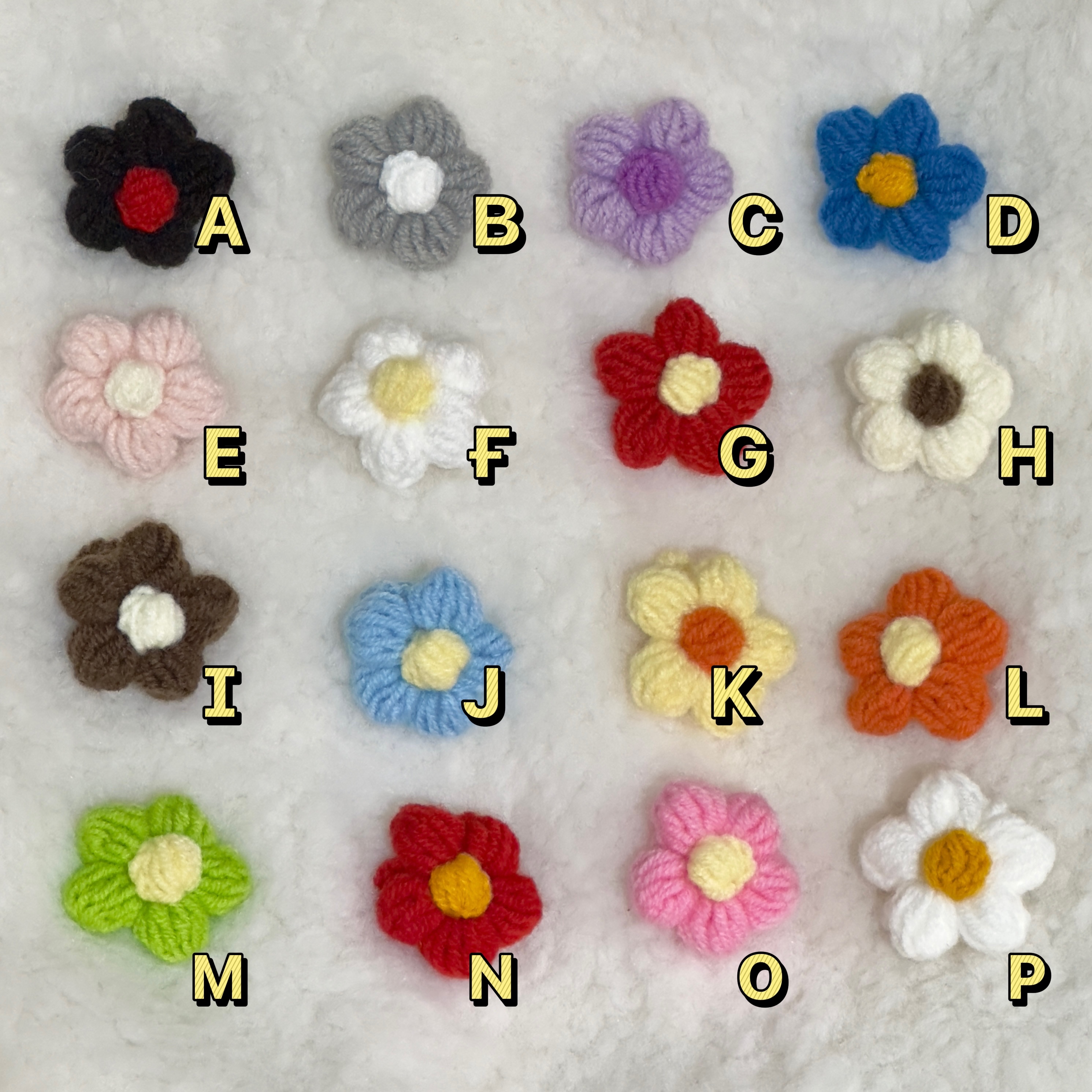 🌷🌸🌼10cm娃用 小花包包🌼🌸🌷（其他套裝の花花需換色的話這邊選！🙌🏻）