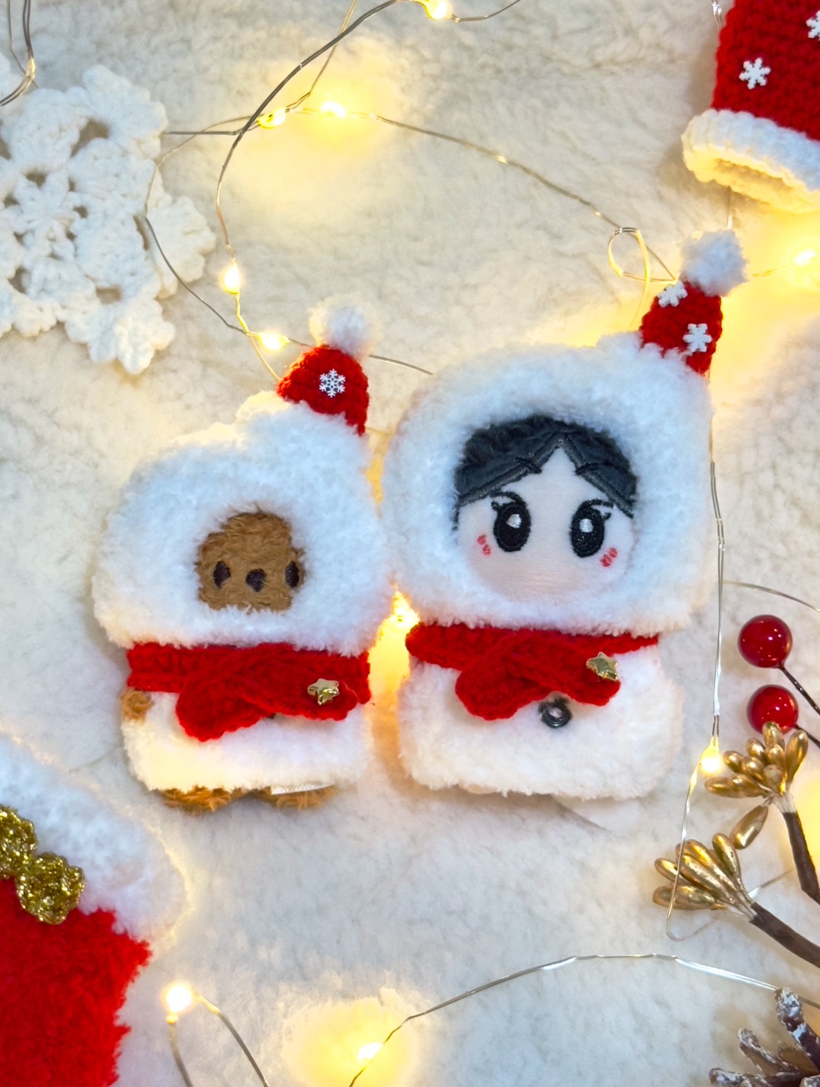 吊飾娃專用 「小版」雪人套裝⛄️🧣