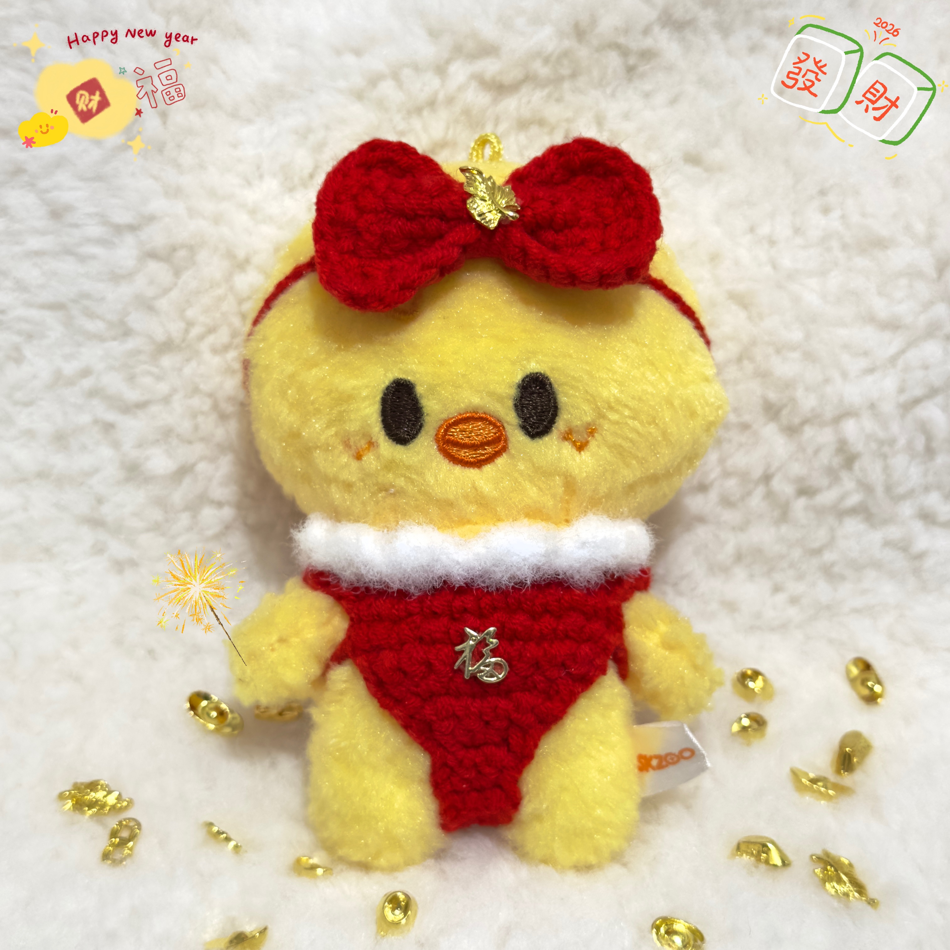 10cm娃專用 福娃寶寶套裝🧧🎀