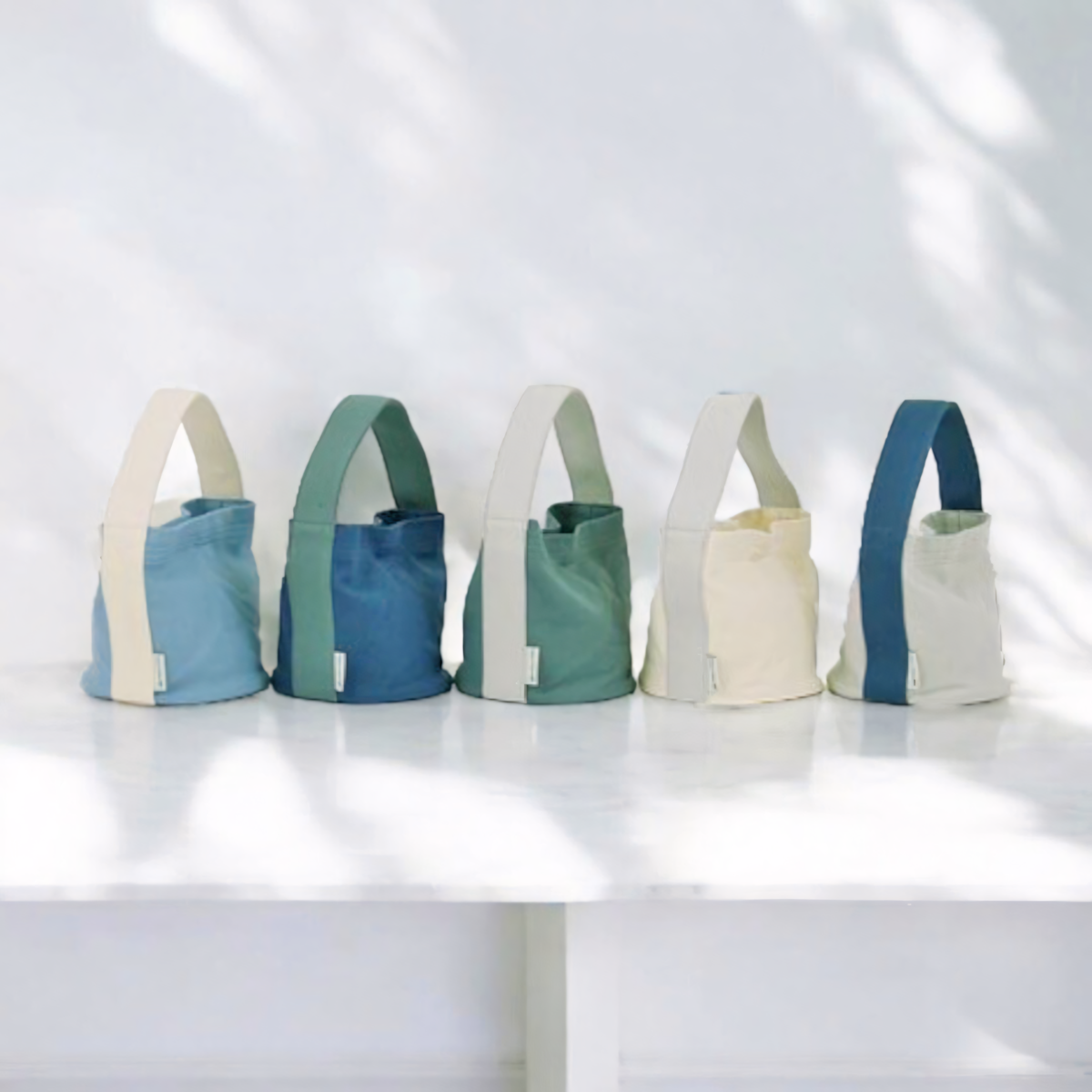 日系單把手迷你水桶包