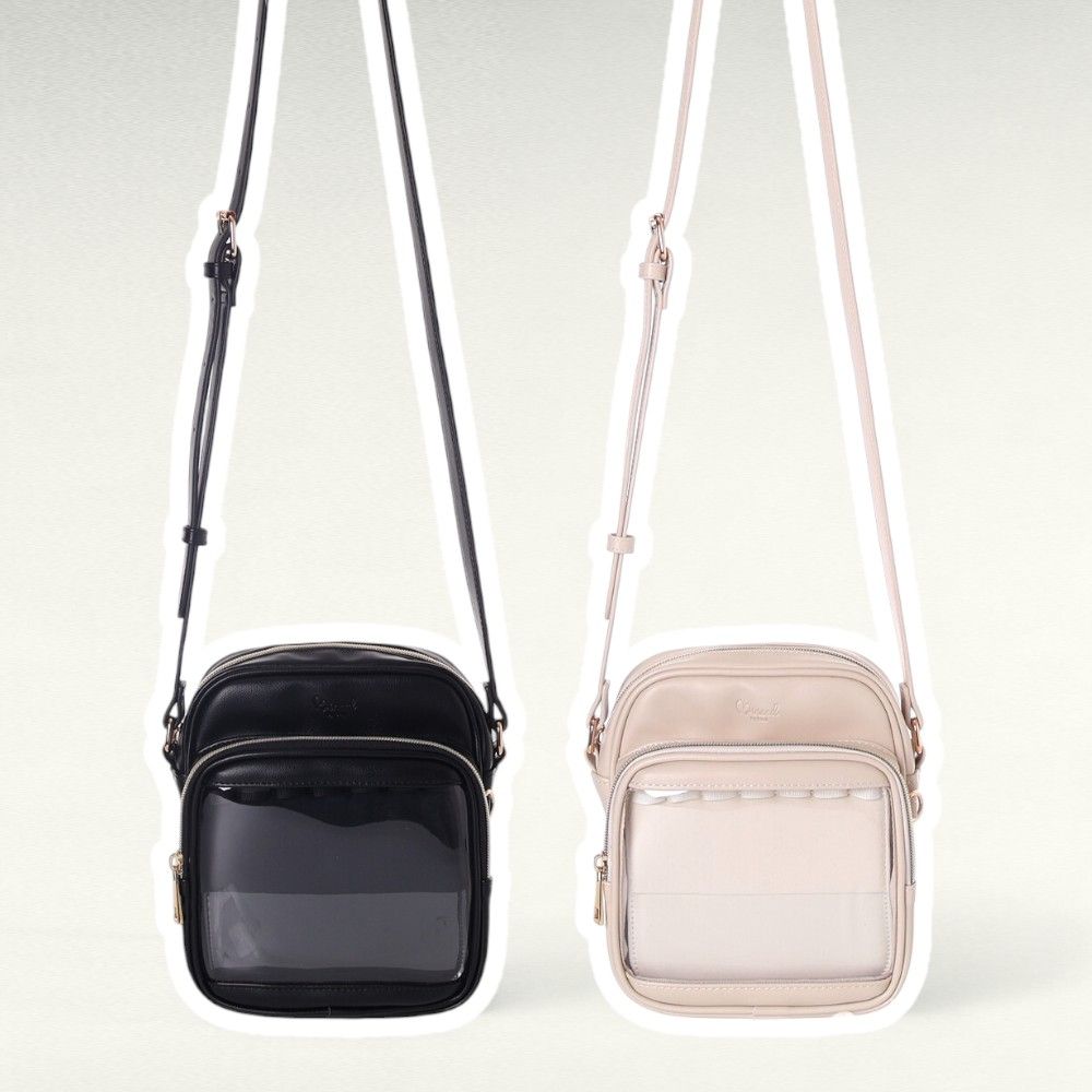 Mineed by Osel 直式皮革側背/單肩展示包