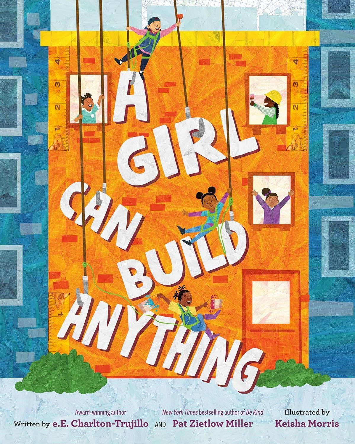 英文繪本 A girl can build anything