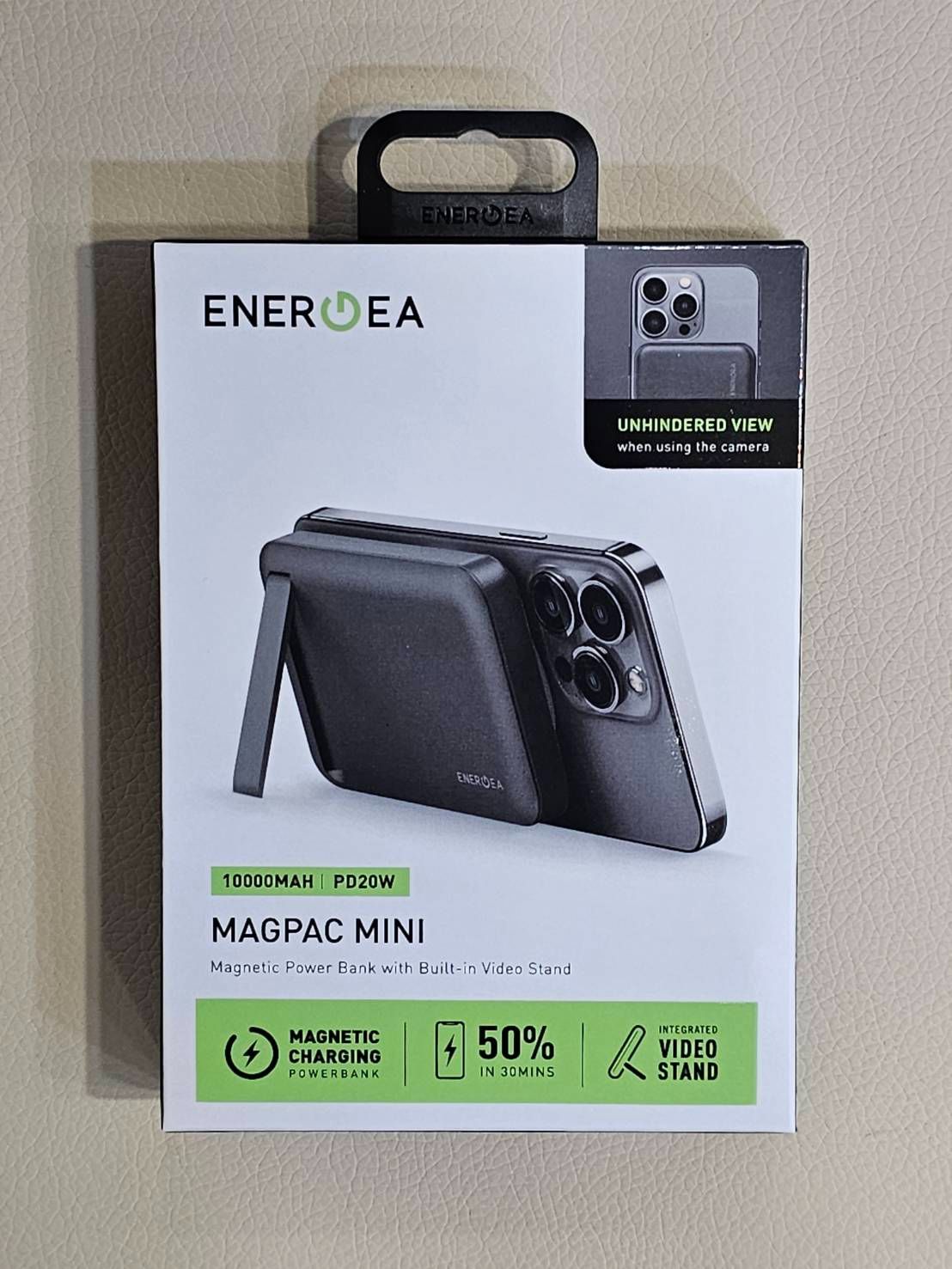 10000毫安energea輕巧磁吸行充