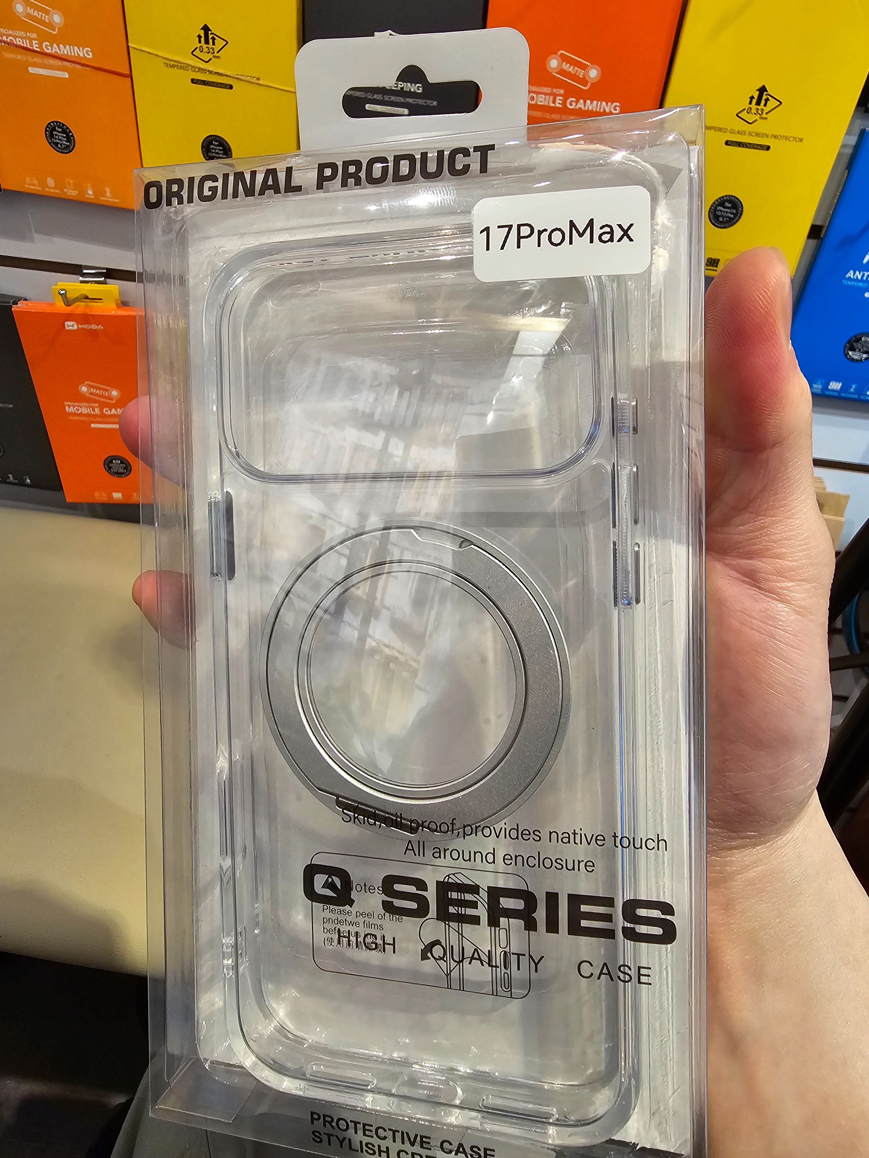 數碼雙料磁吸指環殼