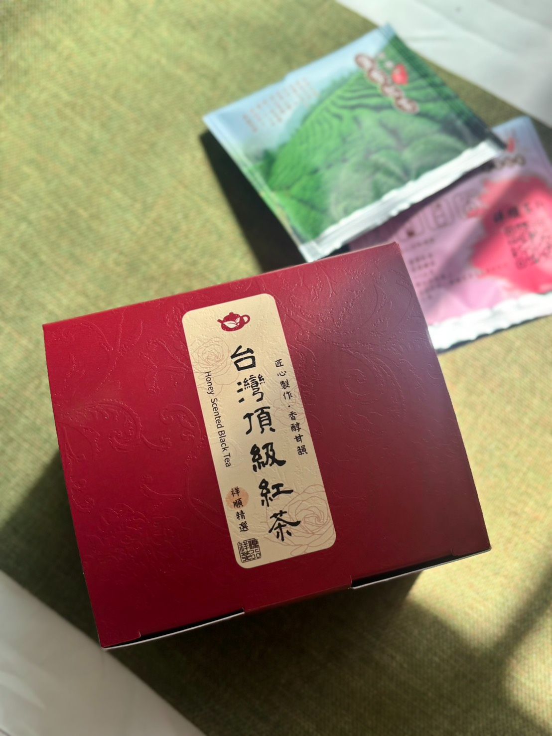 蜜香紅茶包禮盒（10入）｜祥順茶行