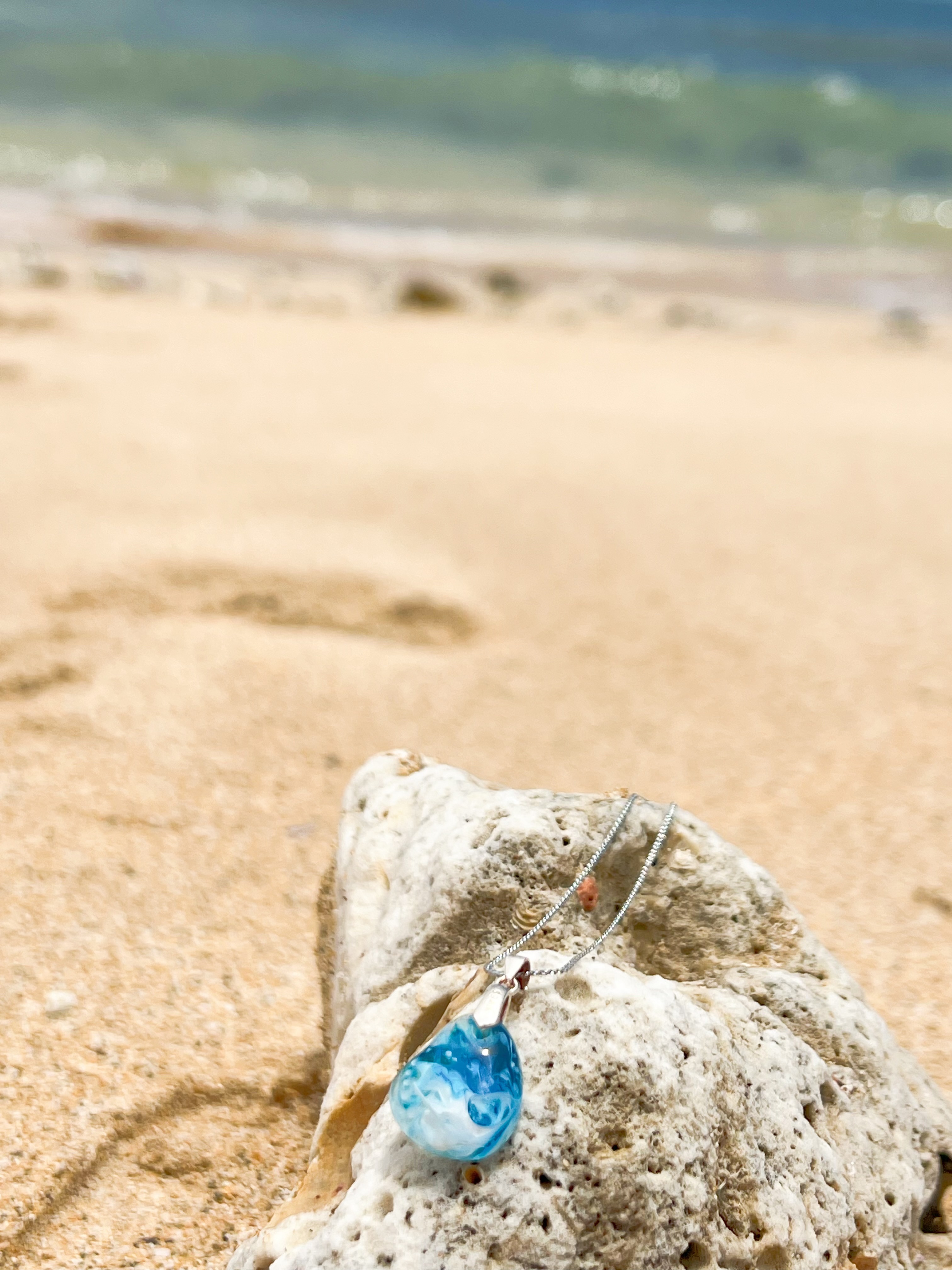 ▫️商品編號：089  混浪花項鍊 🌊