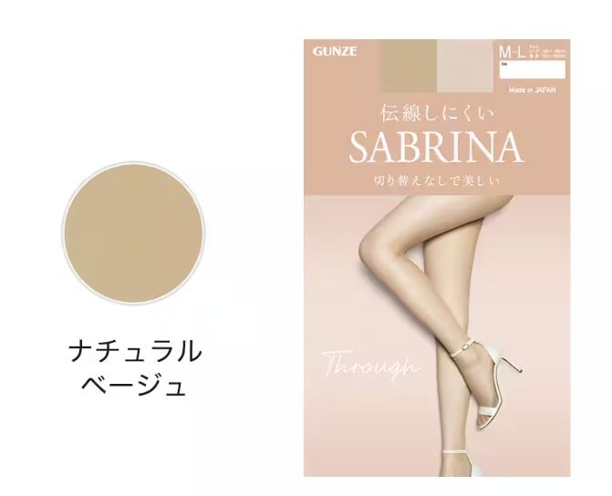 【SABRINA】日本製-無痕透膚 T檔 自然美腿絲襪389